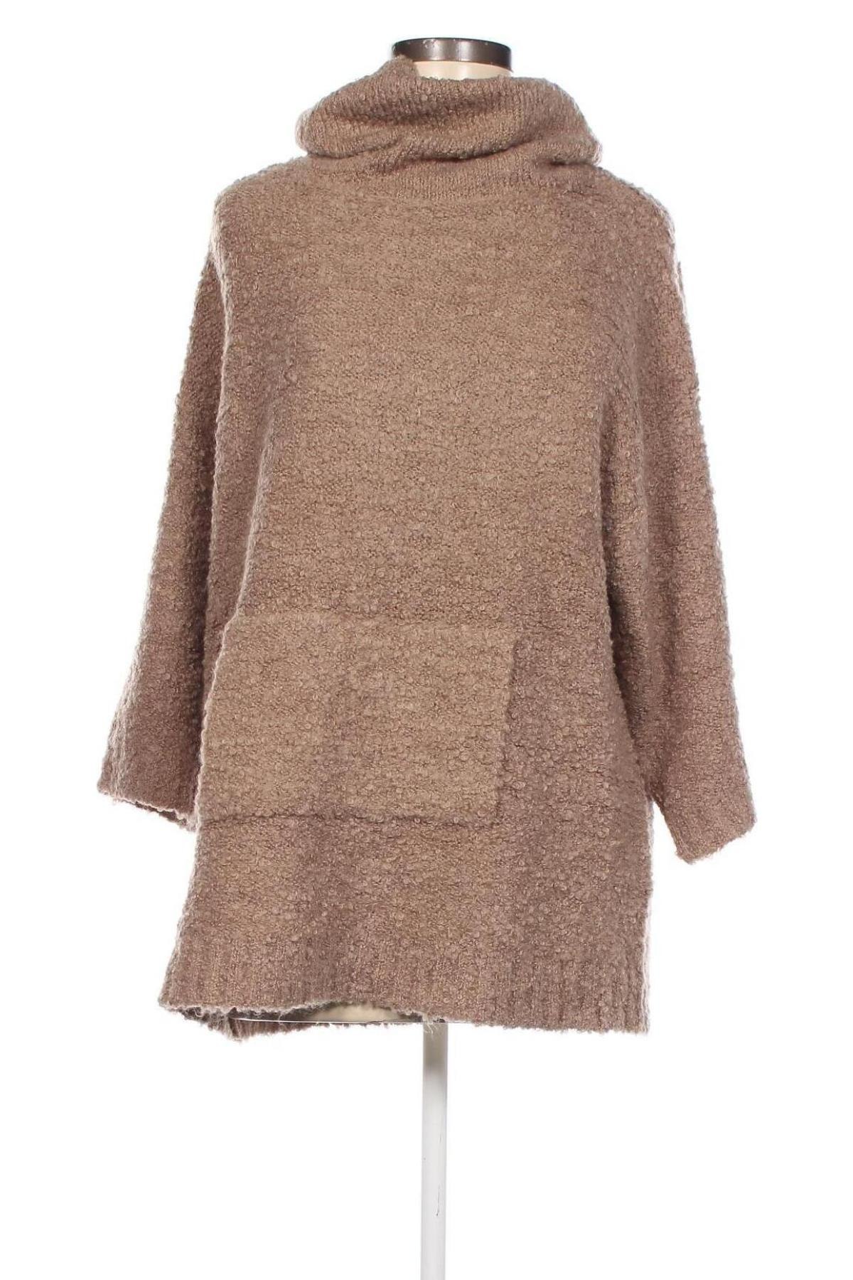 Дамски пуловер C&A, Размер XS, Цвят Бежов, Цена 12,47 лв.