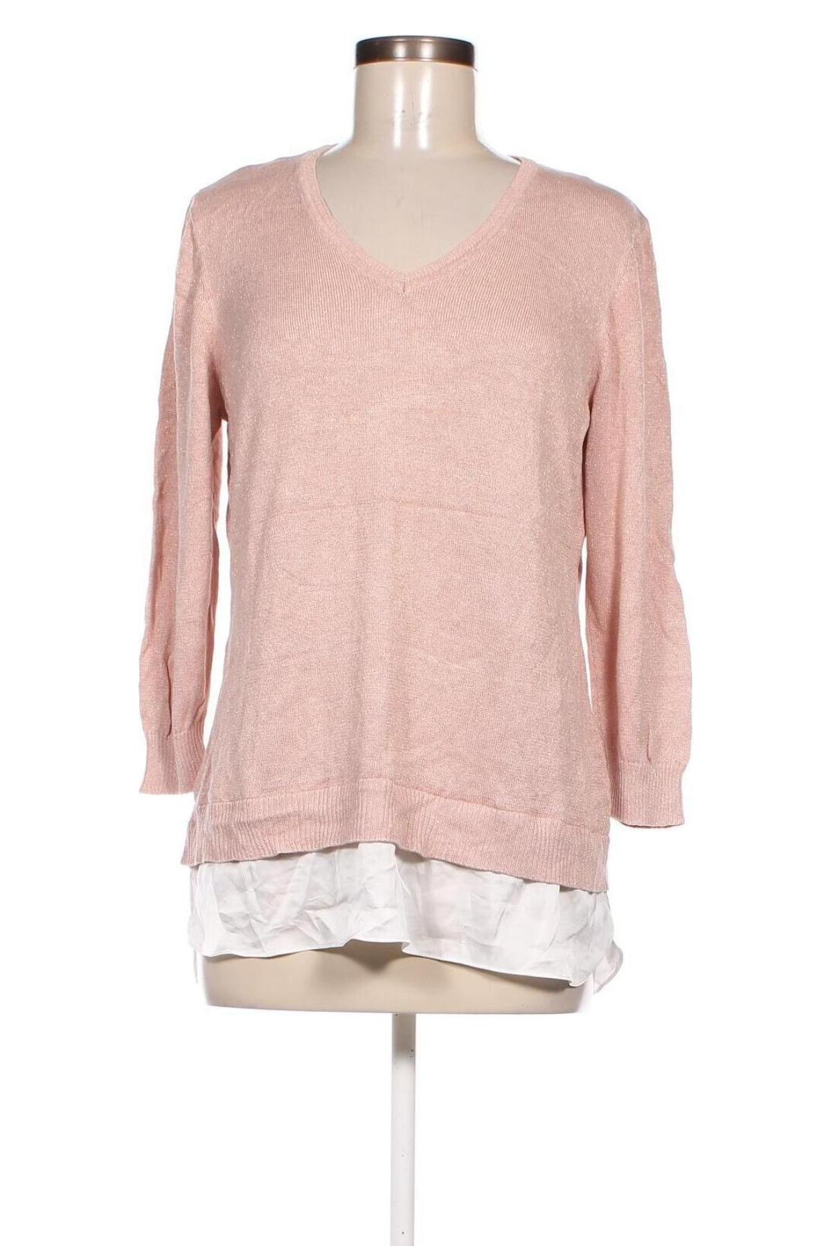 Дамски пуловер Calvin Klein, Размер L, Цвят Розов, Цена 74,12 лв.
