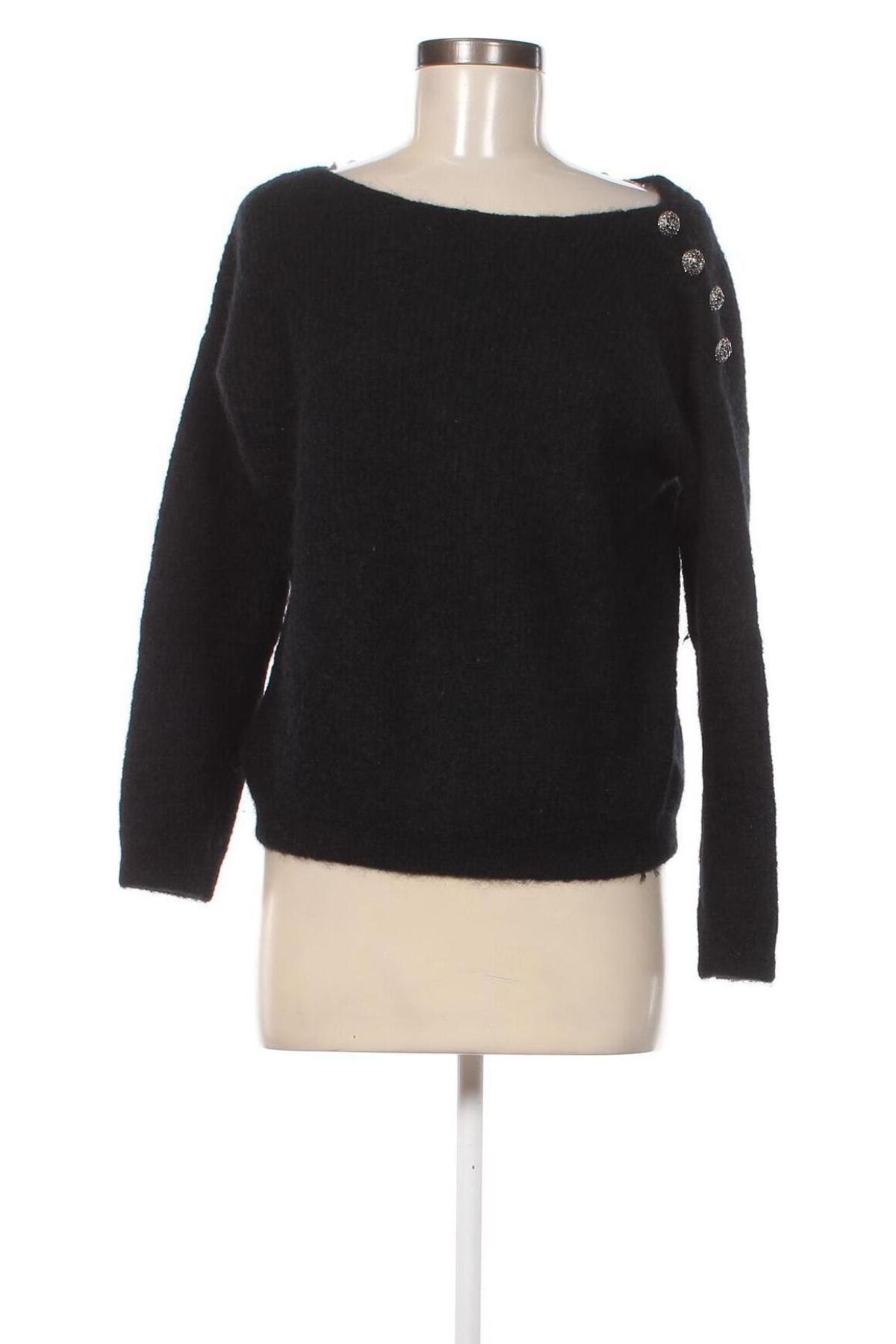 Γυναικείο πουλόβερ Caroll, Μέγεθος S, Χρώμα Μαύρο, Τιμή 72,16 €