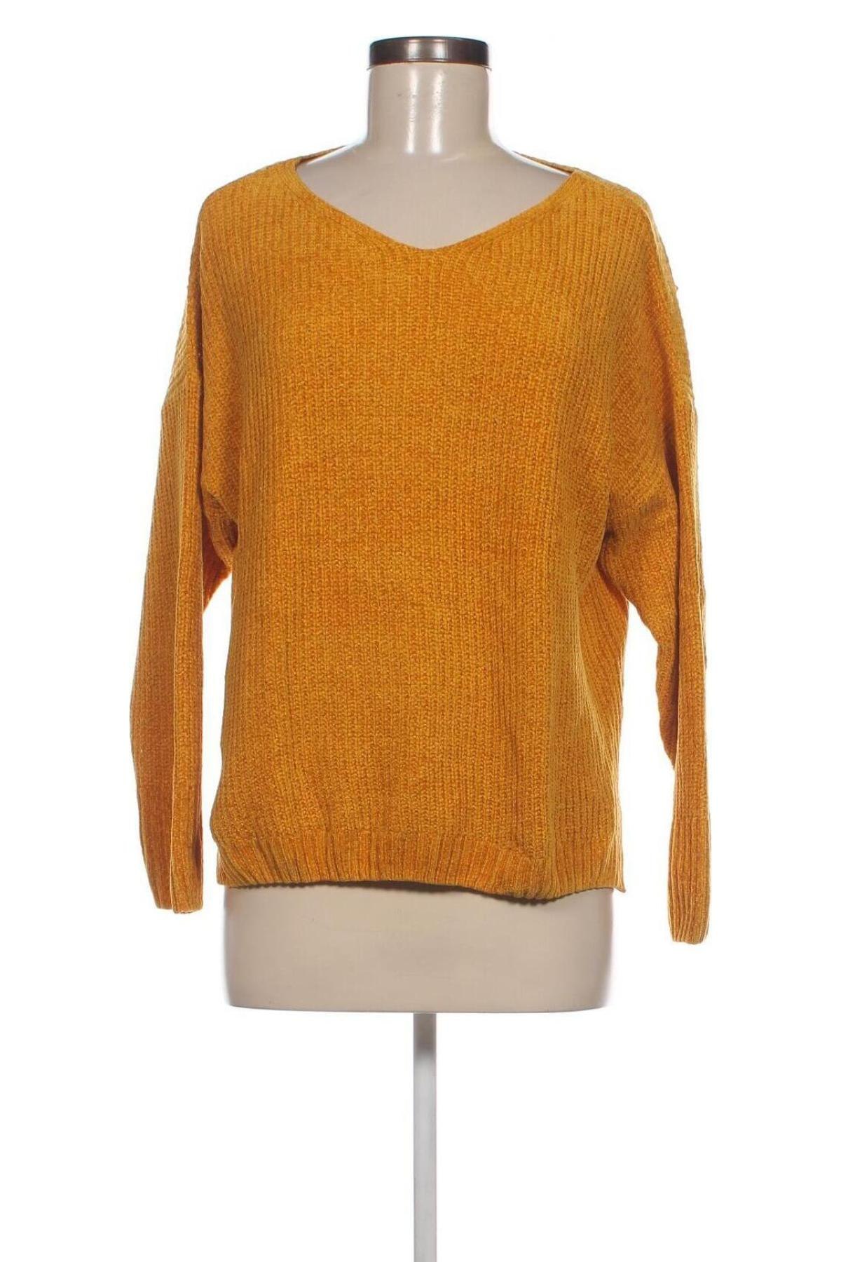 Дамски пуловер Cartoon, Размер M, Цвят Жълт, Цена 5,80 лв.
