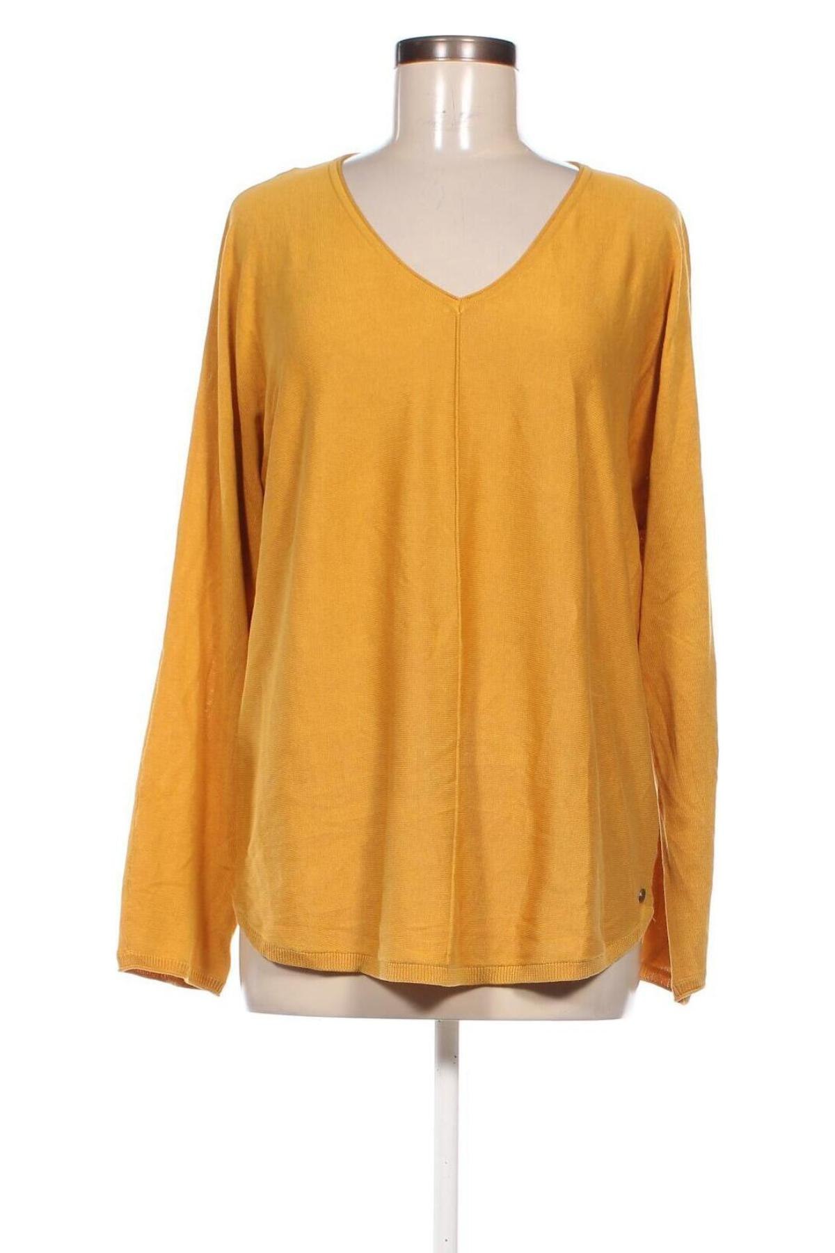 Дамски пуловер Cecil, Размер XL, Цвят Жълт, Цена 21,73 лв.