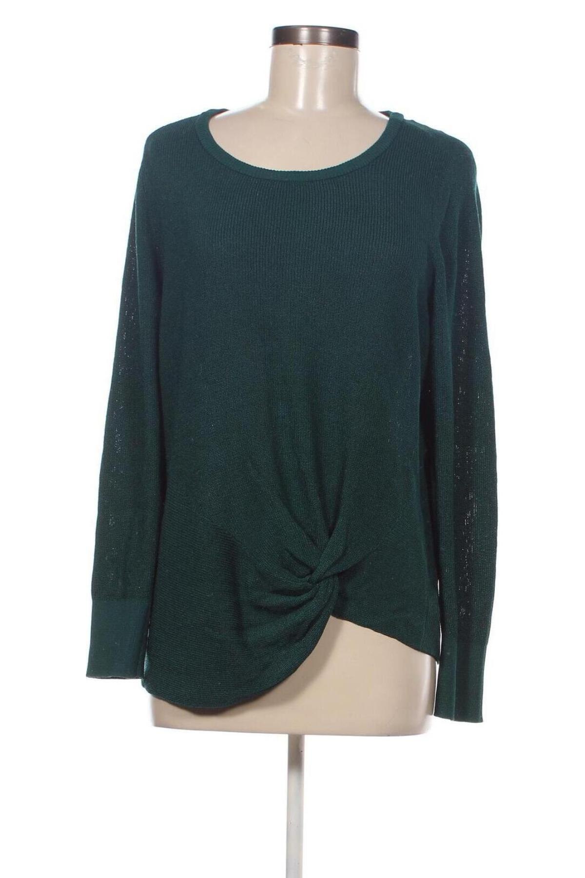 Γυναικείο πουλόβερ Chico's, Μέγεθος XL, Χρώμα Πράσινο, Τιμή 22,24 €
