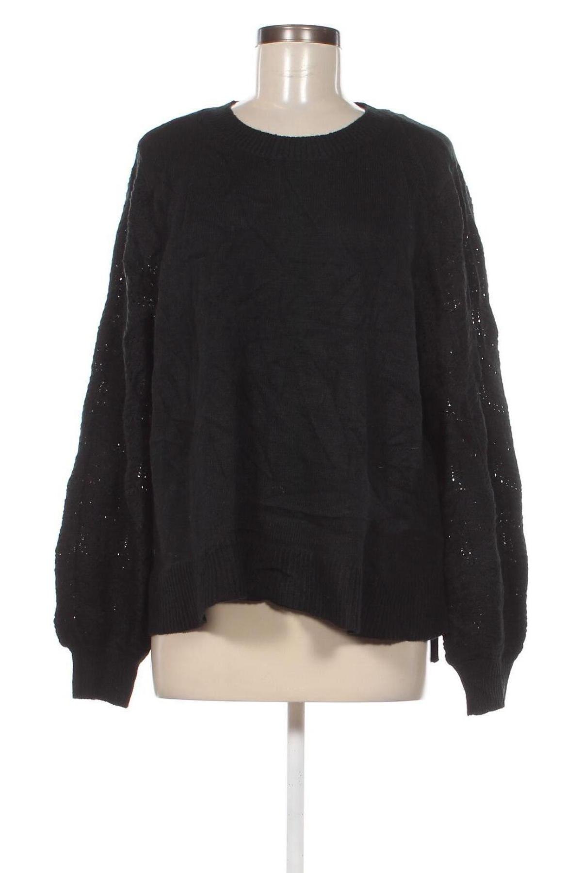 Дамски пуловер Christian Siriano New York, Размер XXL, Цвят Черен, Цена 30,69 лв.