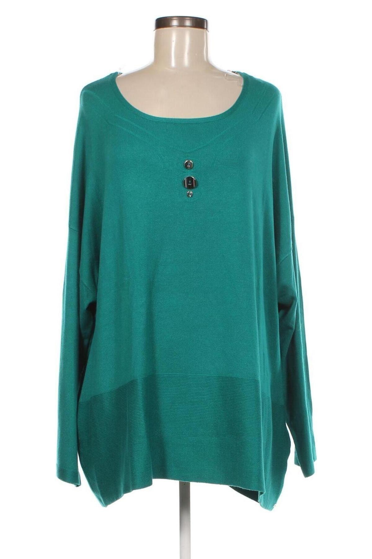 Γυναικείο πουλόβερ Christine Laure, Μέγεθος XL, Χρώμα Πράσινο, Τιμή 38,97 €