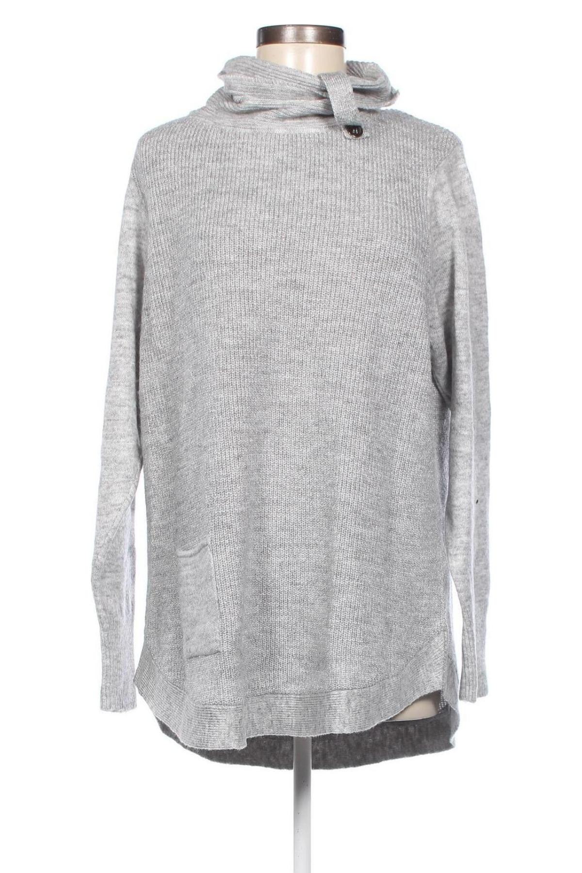 Γυναικείο πουλόβερ Christine Laure, Μέγεθος XL, Χρώμα Γκρί, Τιμή 30,31 €