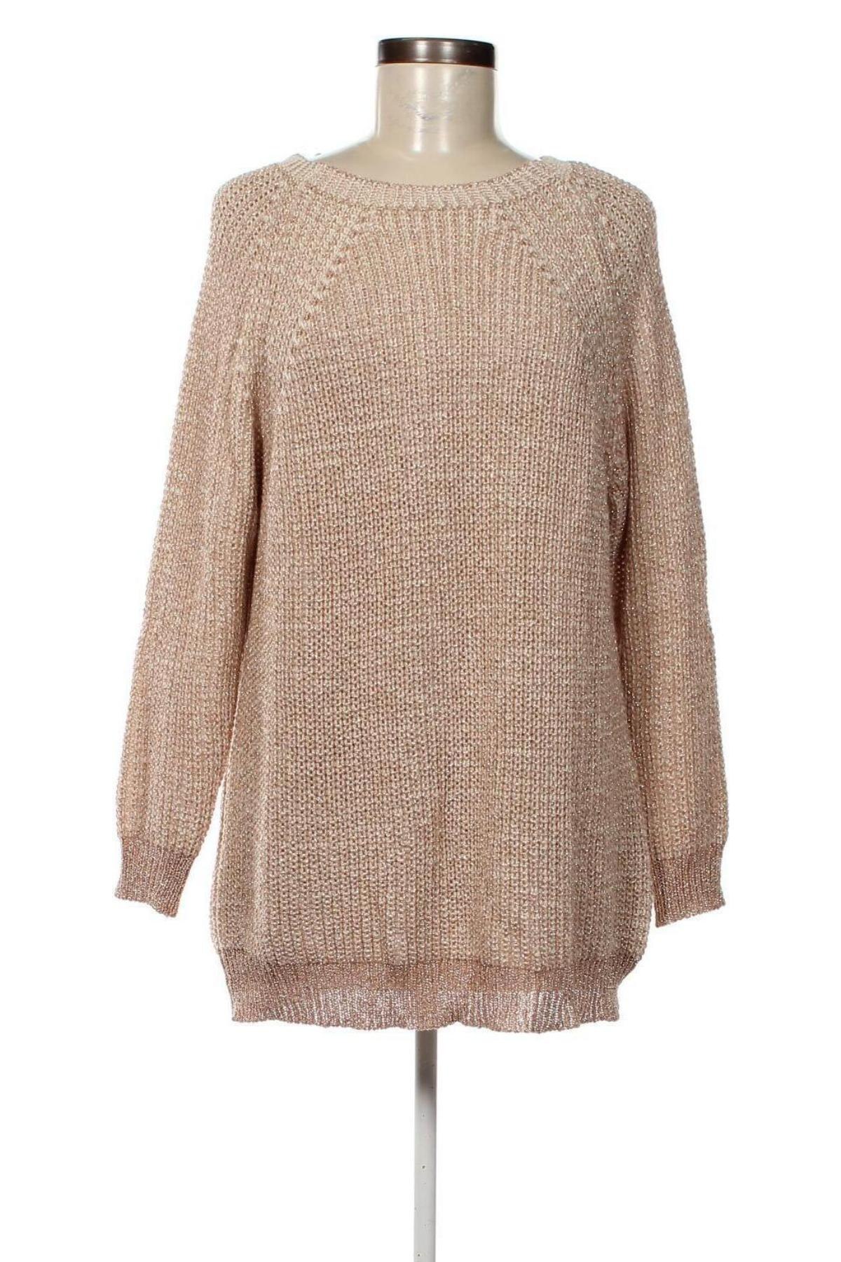 Γυναικείο πουλόβερ Christine Laure, Μέγεθος XL, Χρώμα  Μπέζ, Τιμή 30,31 €