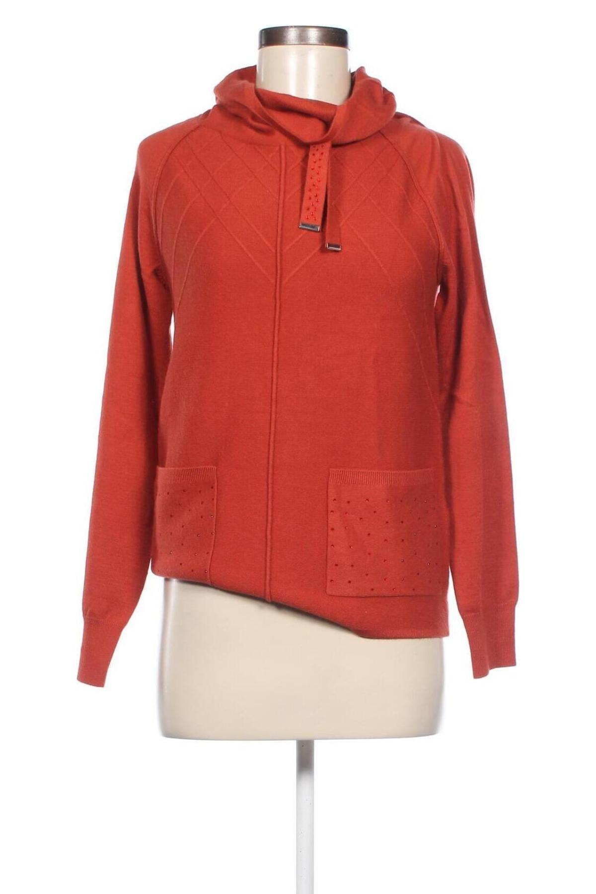 Дамски пуловер Christine Laure, Размер M, Цвят Оранжев, Цена 70,00 лв.