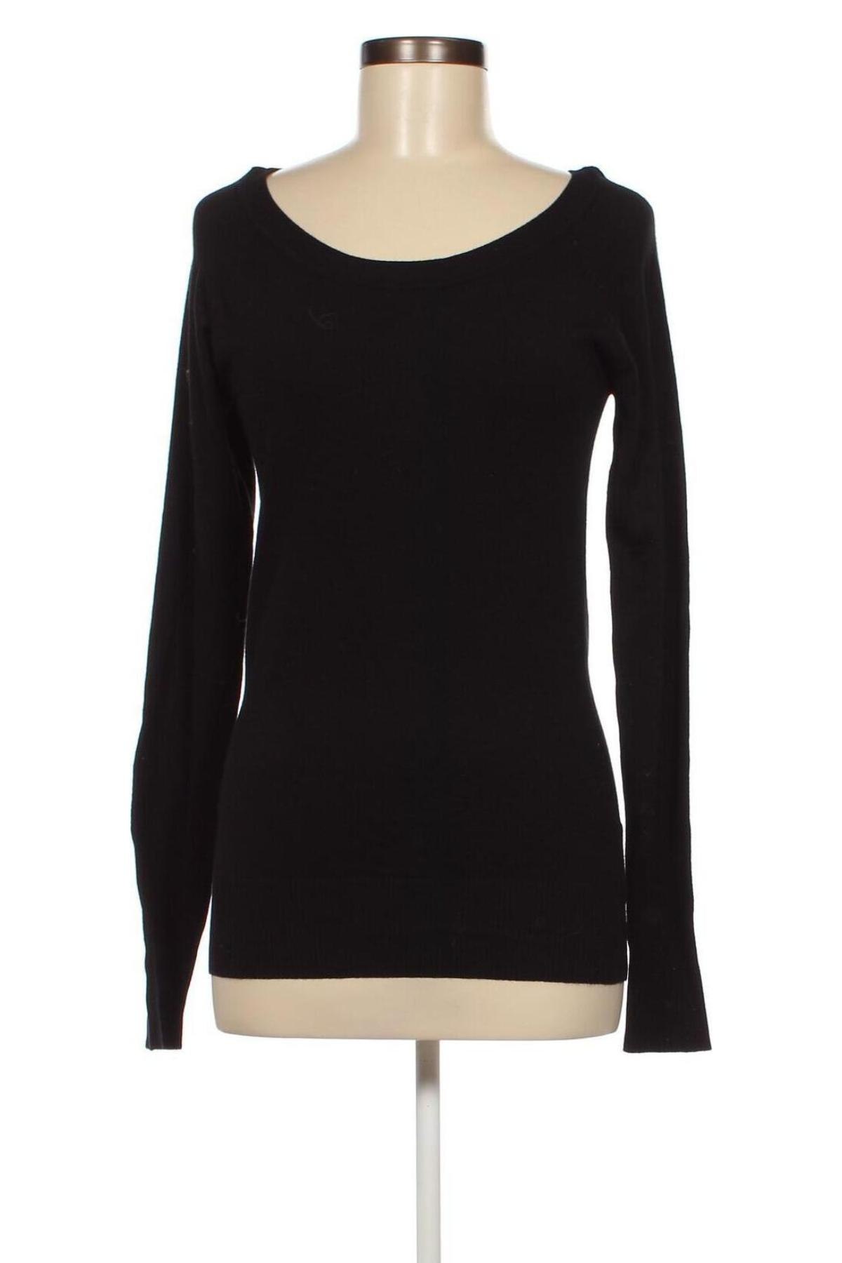 Дамски пуловер Clockhouse, Размер XL, Цвят Черен, Цена 11,60 лв.
