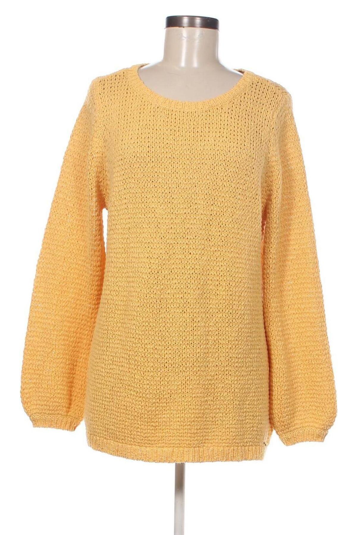 Damski sweter Des Petits Hauts, Rozmiar XL, Kolor Żółty, Cena 130,61 zł