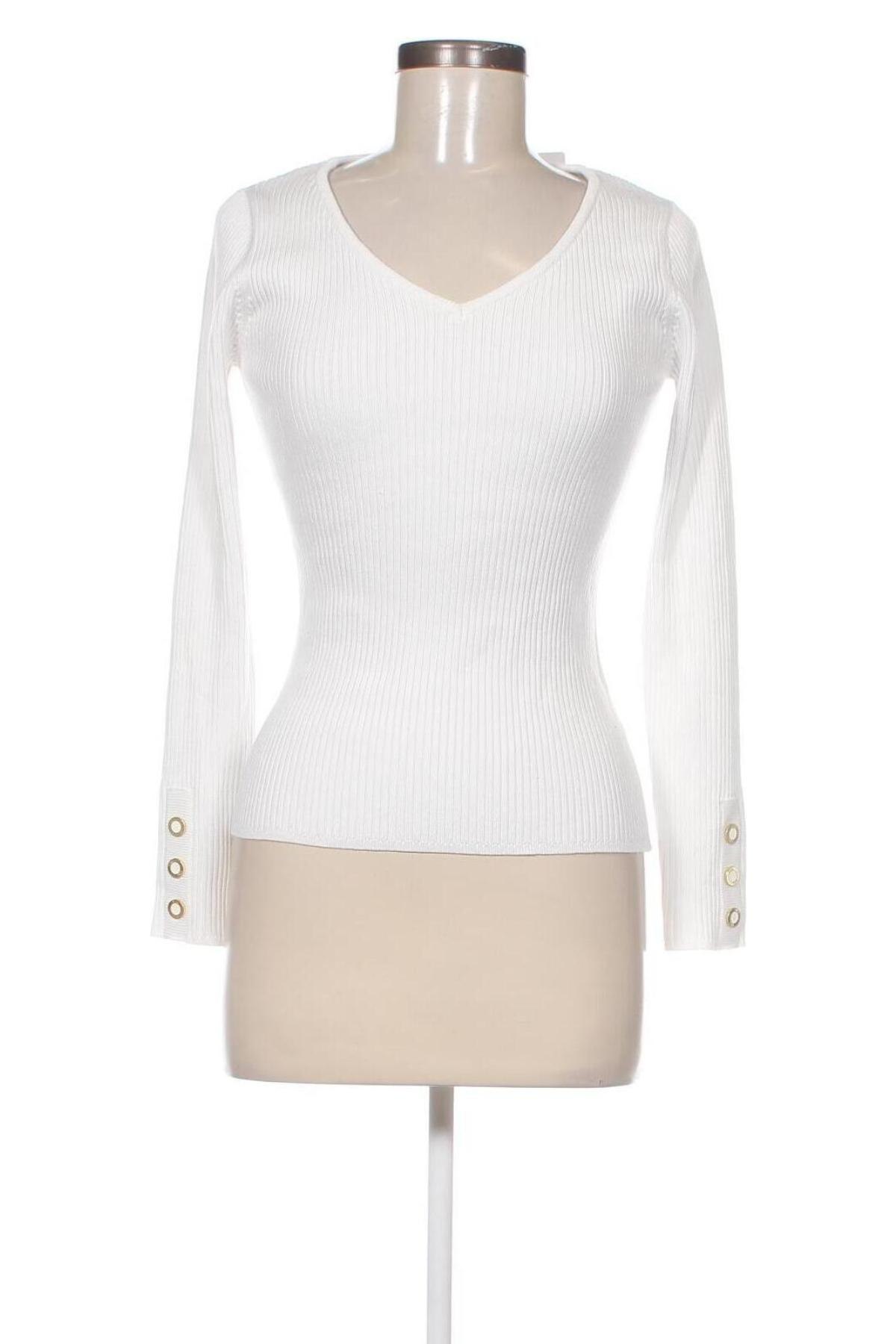 Дамски пуловер Elie Tahari, Размер S, Цвят Бял, Цена 62,40 лв.
