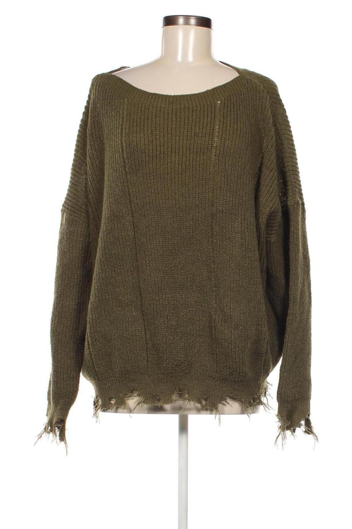 Γυναικείο πουλόβερ Emery rose, Μέγεθος L, Χρώμα Πράσινο, Τιμή 7,71 €