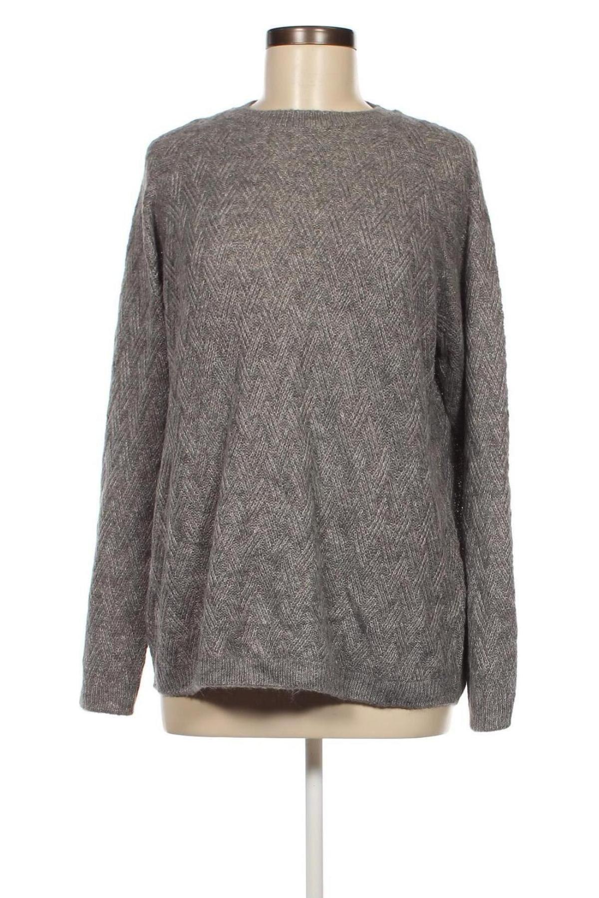 Дамски пуловер Esmara, Размер M, Цвят Сив, Цена 11,31 лв.