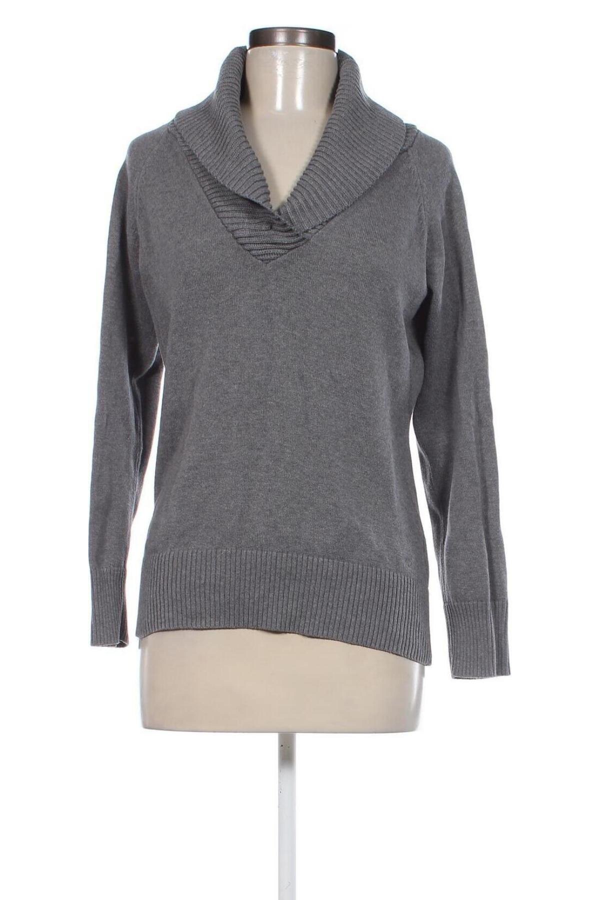 Дамски пуловер Esprit, Размер L, Цвят Сив, Цена 26,58 лв.