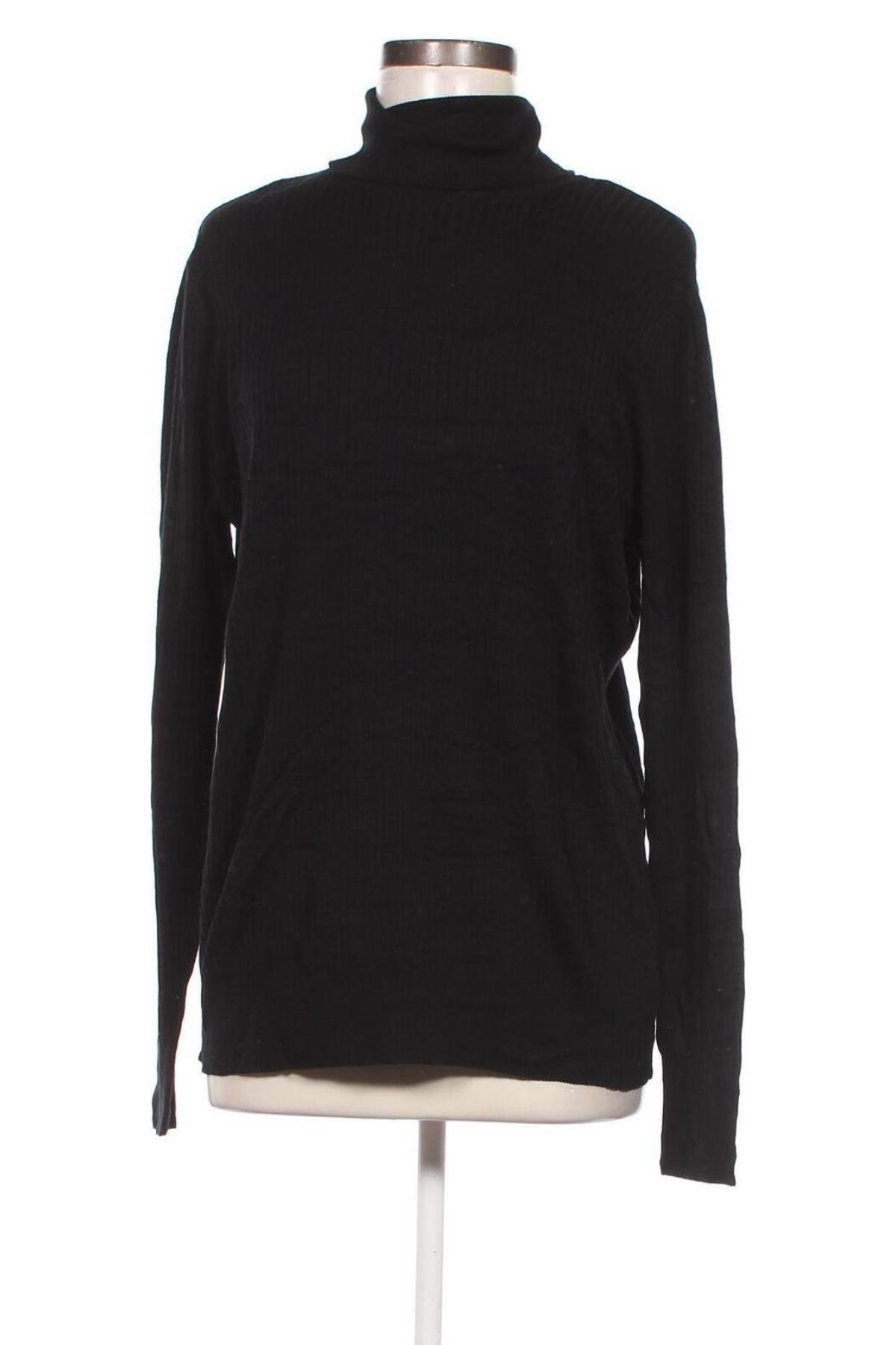 Дамски пуловер F&F, Размер XXL, Цвят Черен, Цена 15,37 лв.