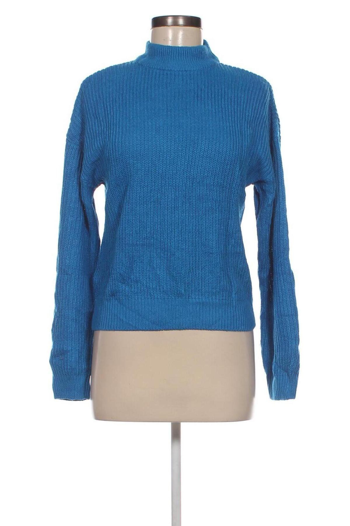 Γυναικείο πουλόβερ Fb Sister, Μέγεθος S, Χρώμα Μπλέ, Τιμή 5,74 €