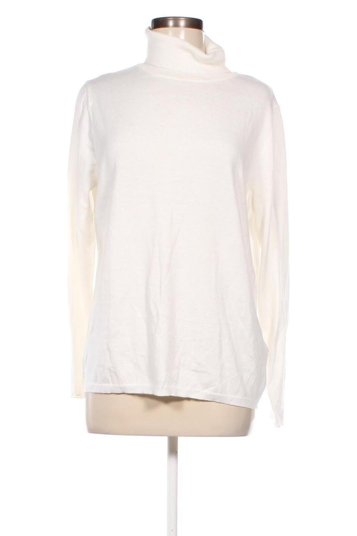 Γυναικείο πουλόβερ G.W., Μέγεθος L, Χρώμα Εκρού, Τιμή 14,57 €