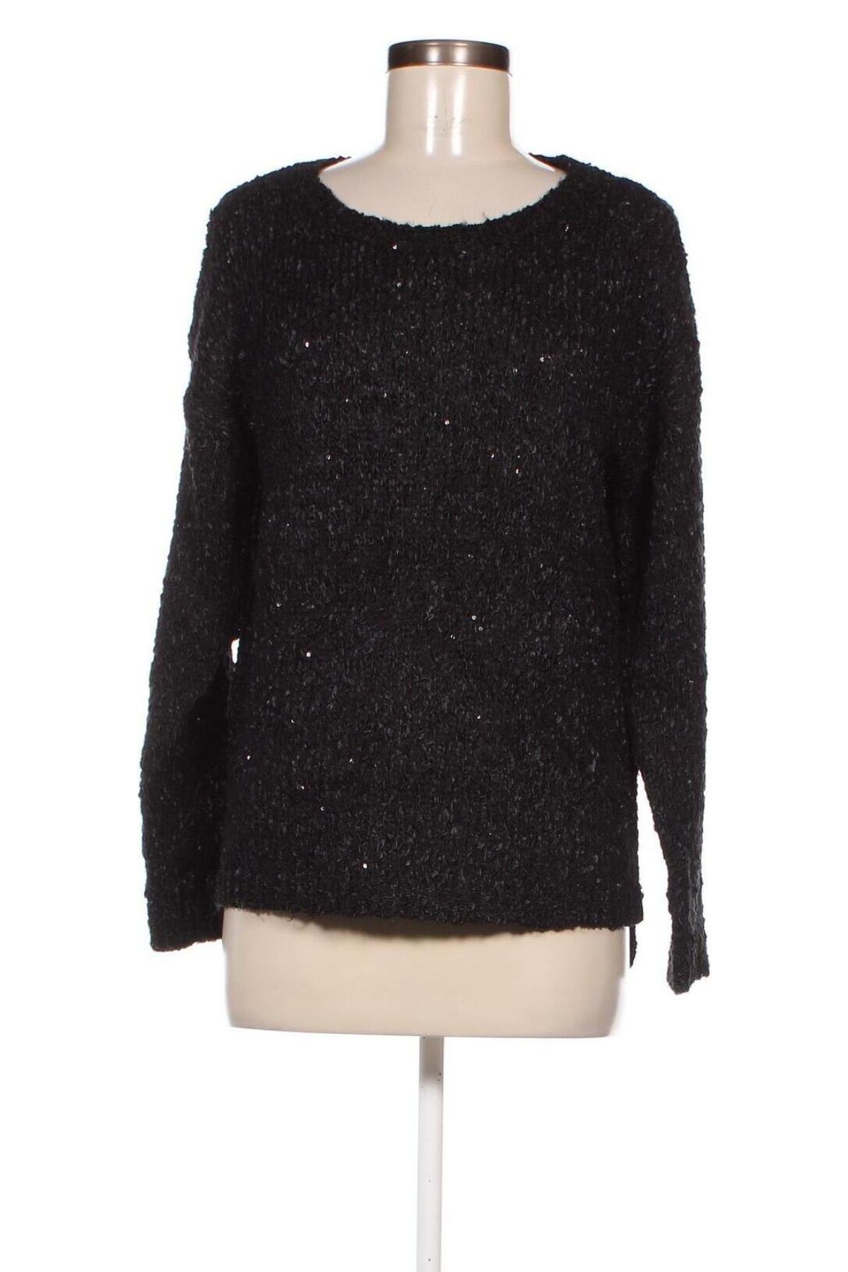 Дамски пуловер George, Размер M, Цвят Черен, Цена 12,47 лв.