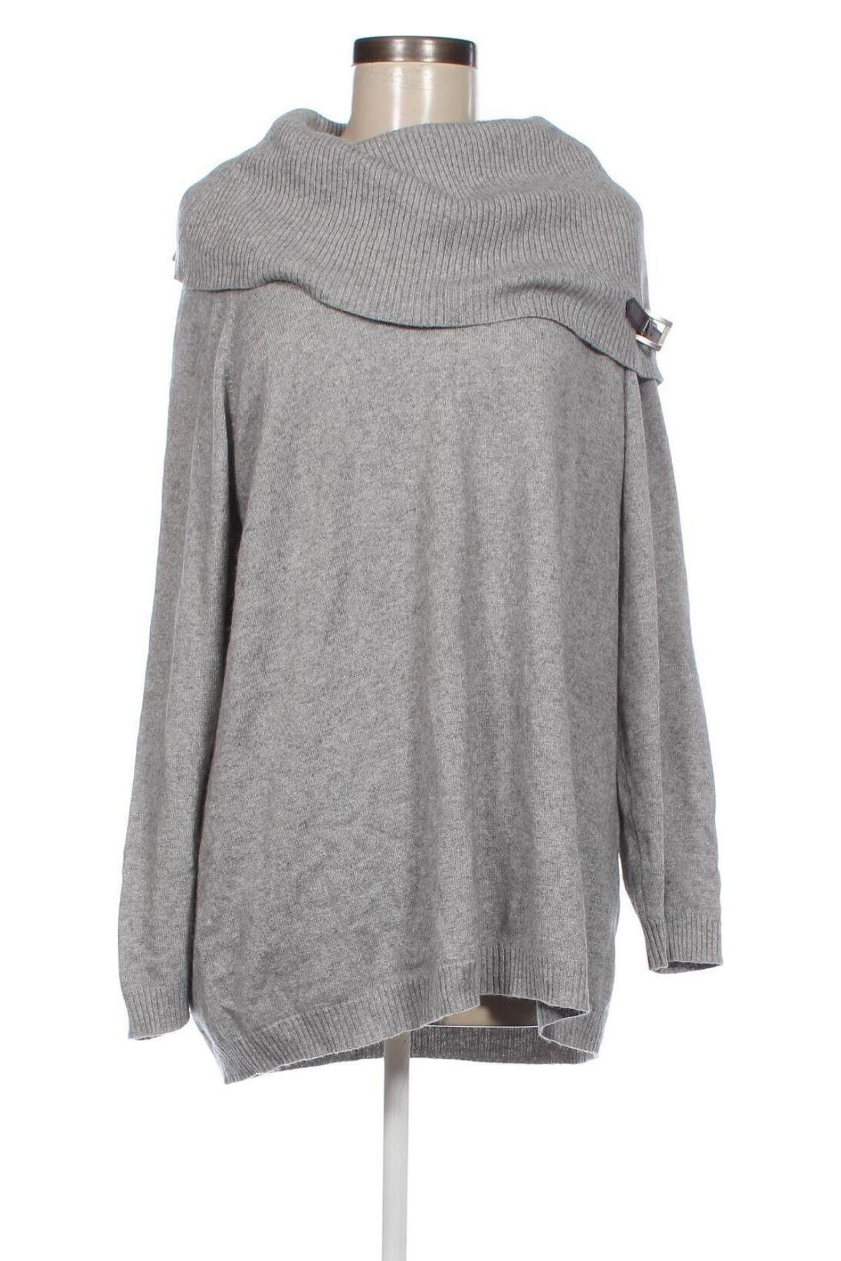 Дамски пуловер Gerry Weber, Размер L, Цвят Сив, Цена 26,66 лв.