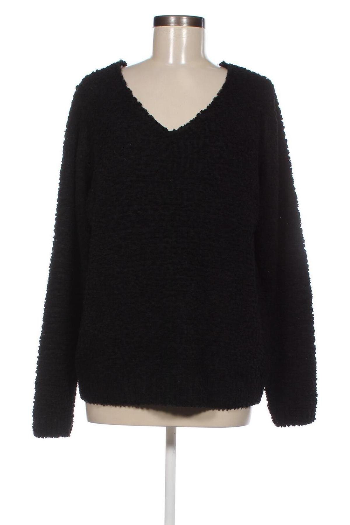 Дамски пуловер Gina, Размер XL, Цвят Черен, Цена 15,37 лв.
