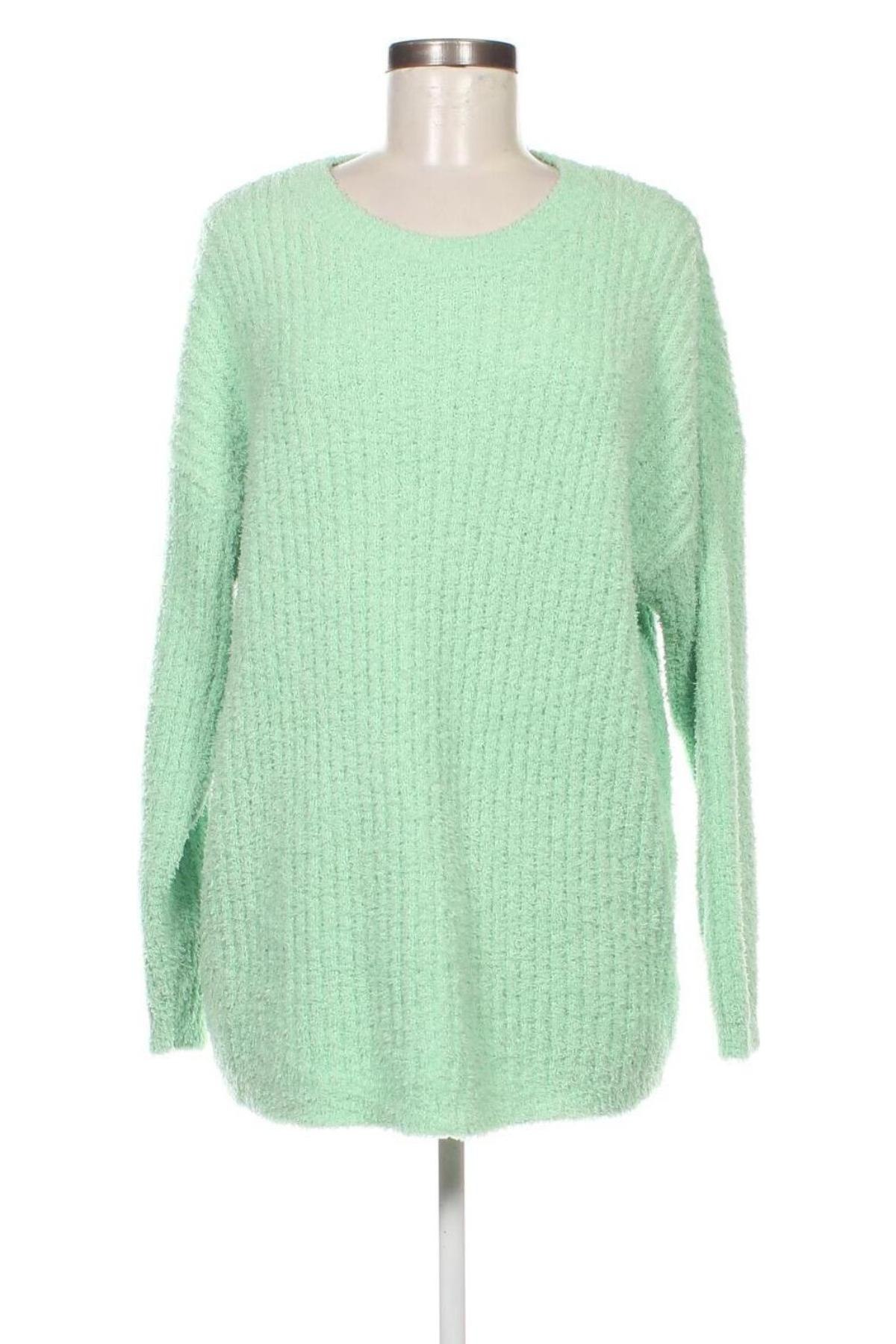 Дамски пуловер Gina, Размер XL, Цвят Зелен, Цена 14,50 лв.
