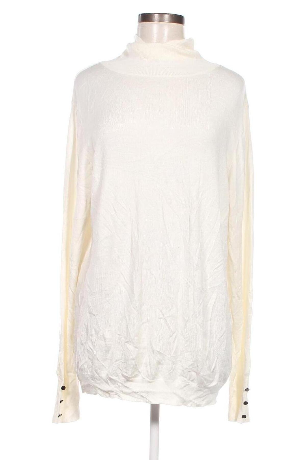 Дамски пуловер Gina, Размер XXL, Цвят Бял, Цена 6,09 лв.