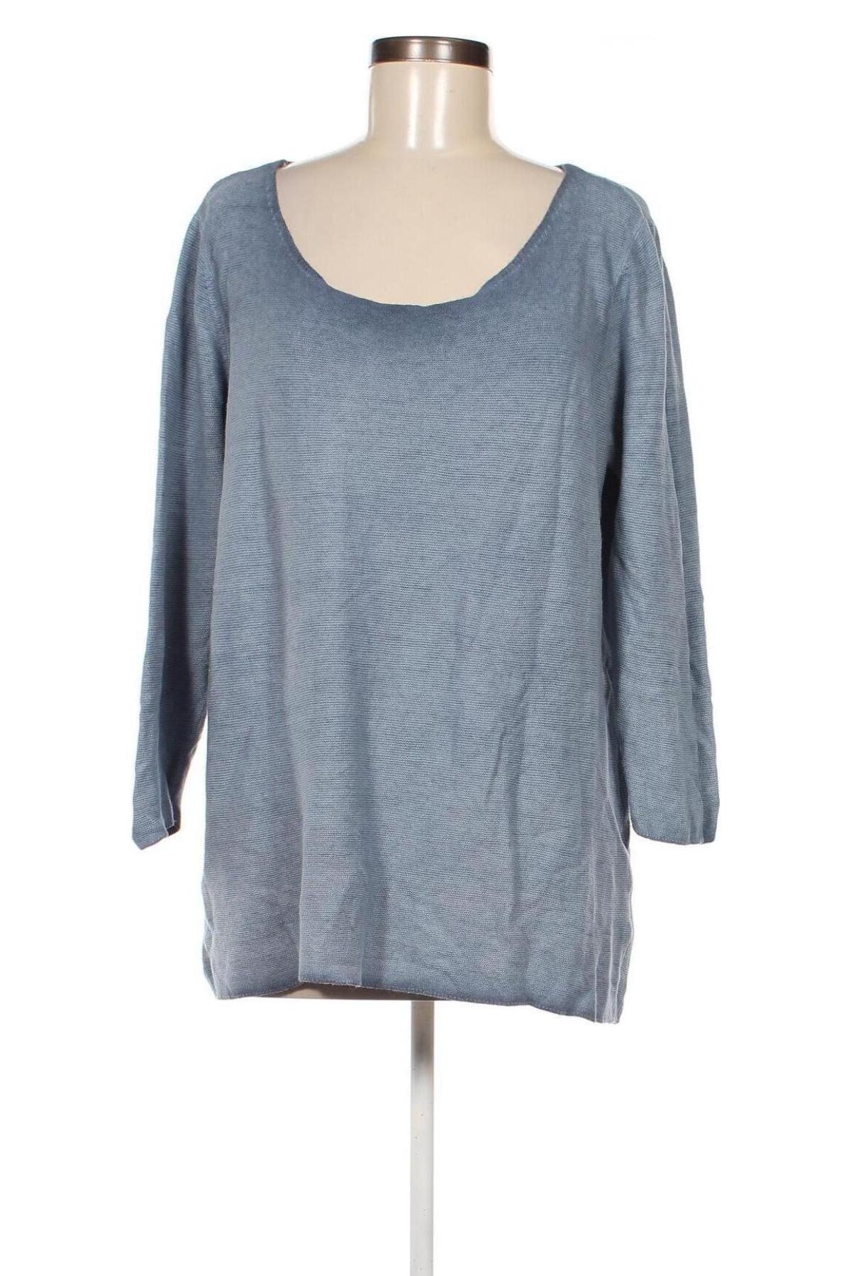 Дамски пуловер Gina Benotti, Размер L, Цвят Син, Цена 14,21 лв.