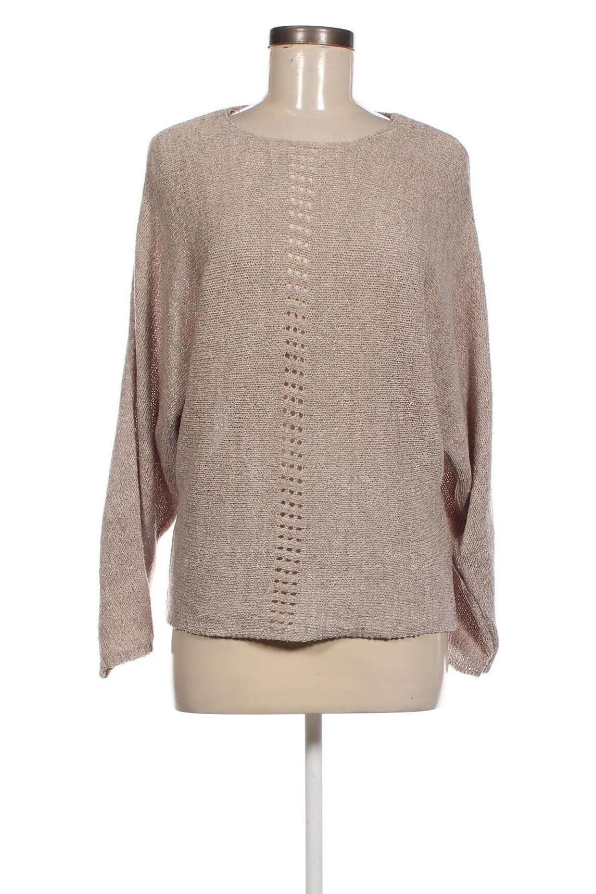 Дамски пуловер Gina Benotti, Размер S, Цвят Бежов, Цена 7,54 лв.