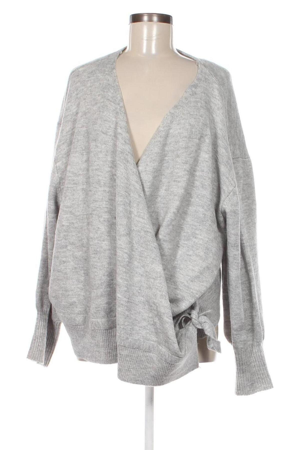 Дамски пуловер Gina Benotti, Размер XXL, Цвят Сив, Цена 17,40 лв.