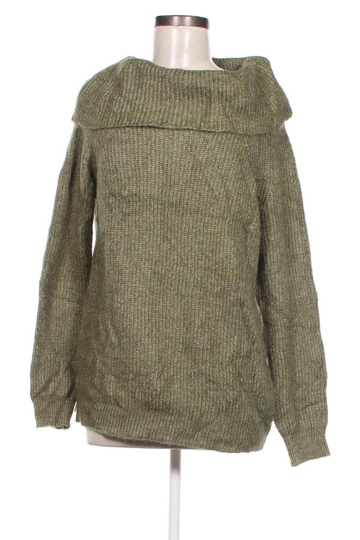 Γυναικείο πουλόβερ Gina Tricot, Μέγεθος S, Χρώμα Πράσινο, Τιμή 5,51 €