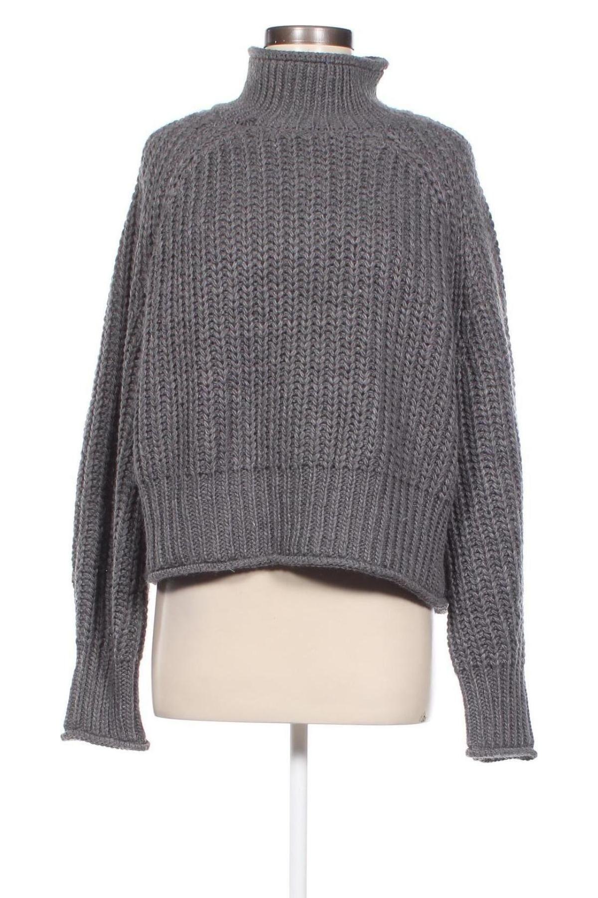 Damenpullover H&M, Größe L, Farbe Grau, Preis 5,49 €