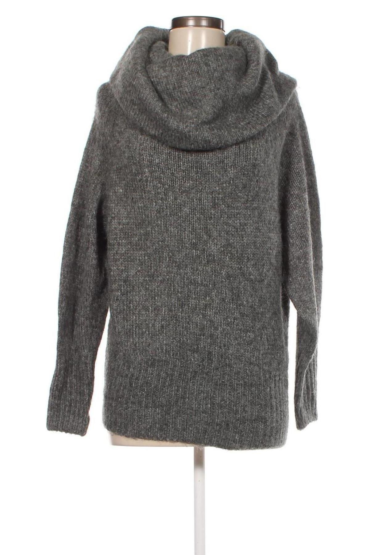 Дамски пуловер H&M, Размер M, Цвят Сив, Цена 12,76 лв.