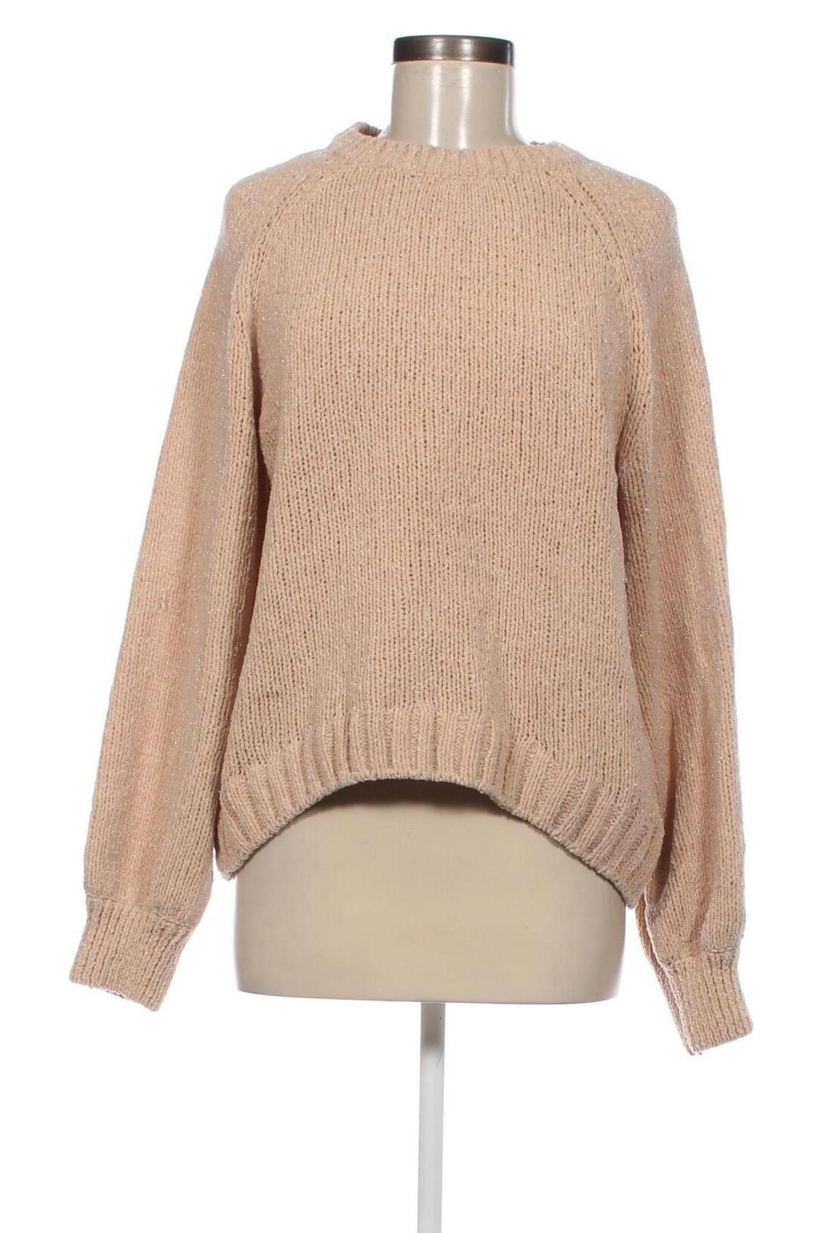 Γυναικείο πουλόβερ H&M, Μέγεθος M, Χρώμα  Μπέζ, Τιμή 7,89 €