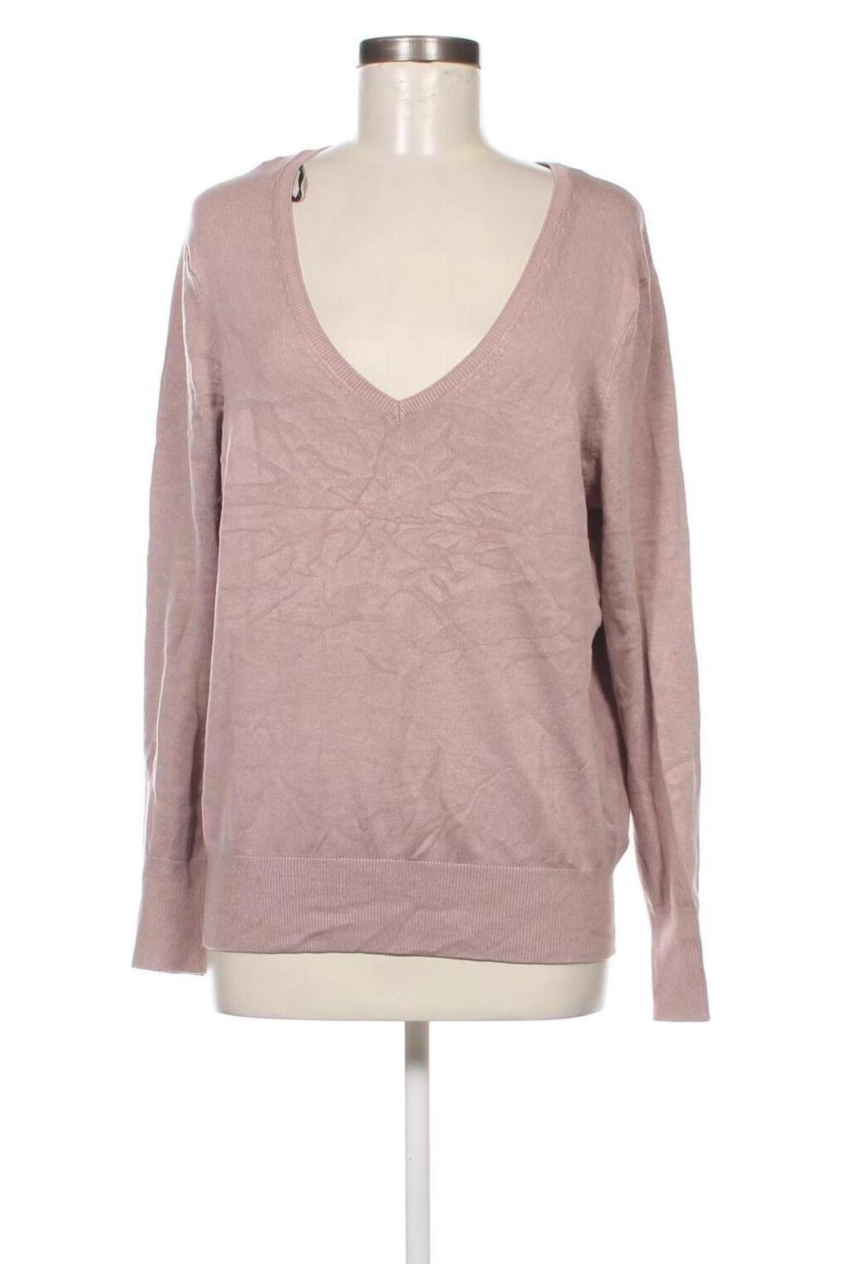 Dámský svetr H&M, Velikost L, Barva Růžová, Cena  152,00 Kč