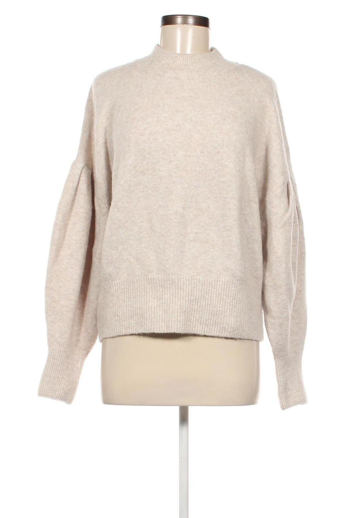 Дамски пуловер H&M, Размер S, Цвят Бежов, Цена 15,99 лв.