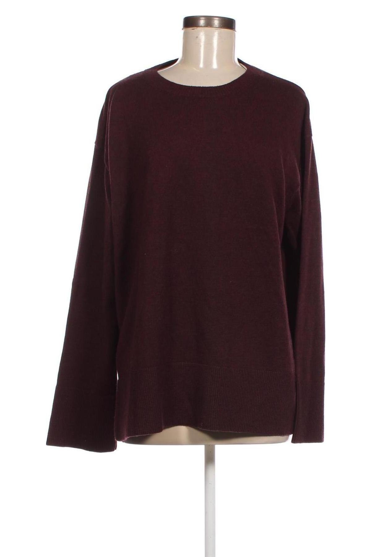 Дамски пуловер H&M Conscious Collection, Размер XL, Цвят Червен, Цена 13,63 лв.