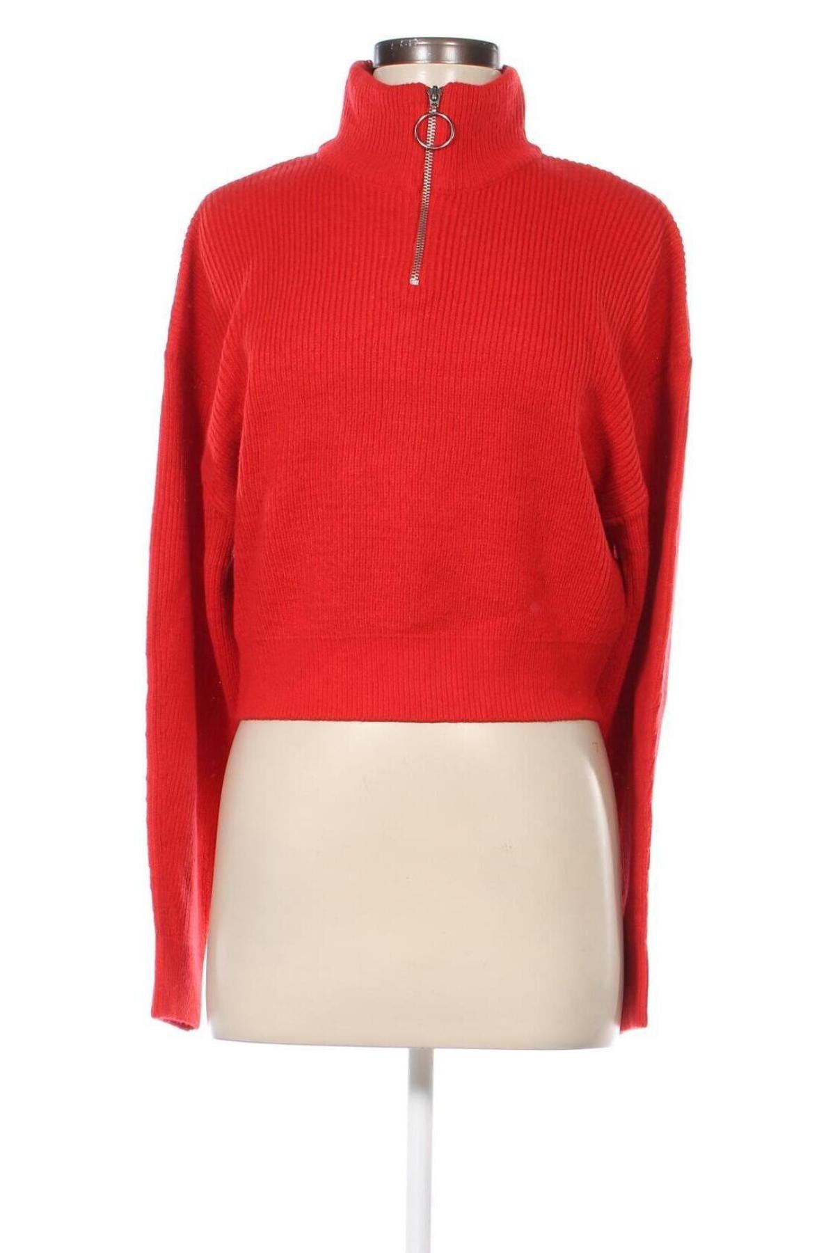 Damski sweter H&M Divided, Rozmiar M, Kolor Czerwony, Cena 36,99 zł