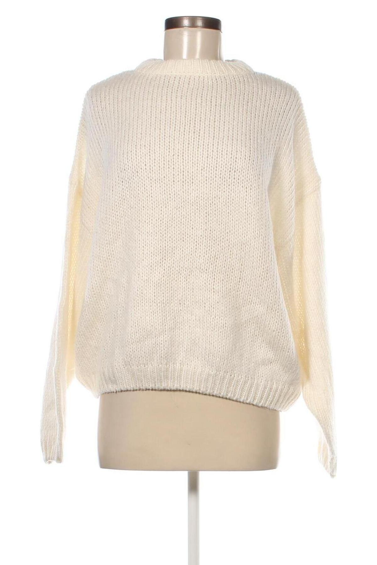 Damenpullover H&M Divided, Größe L, Farbe Weiß, Preis € 6,49