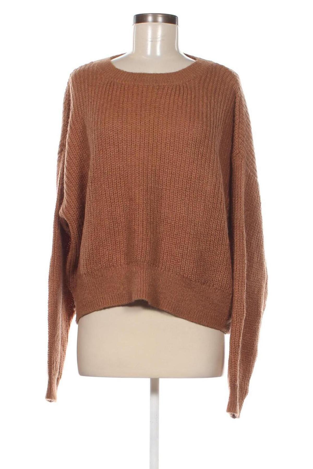 Damski sweter H&M L.O.G.G., Rozmiar M, Kolor Brązowy, Cena 37,10 zł