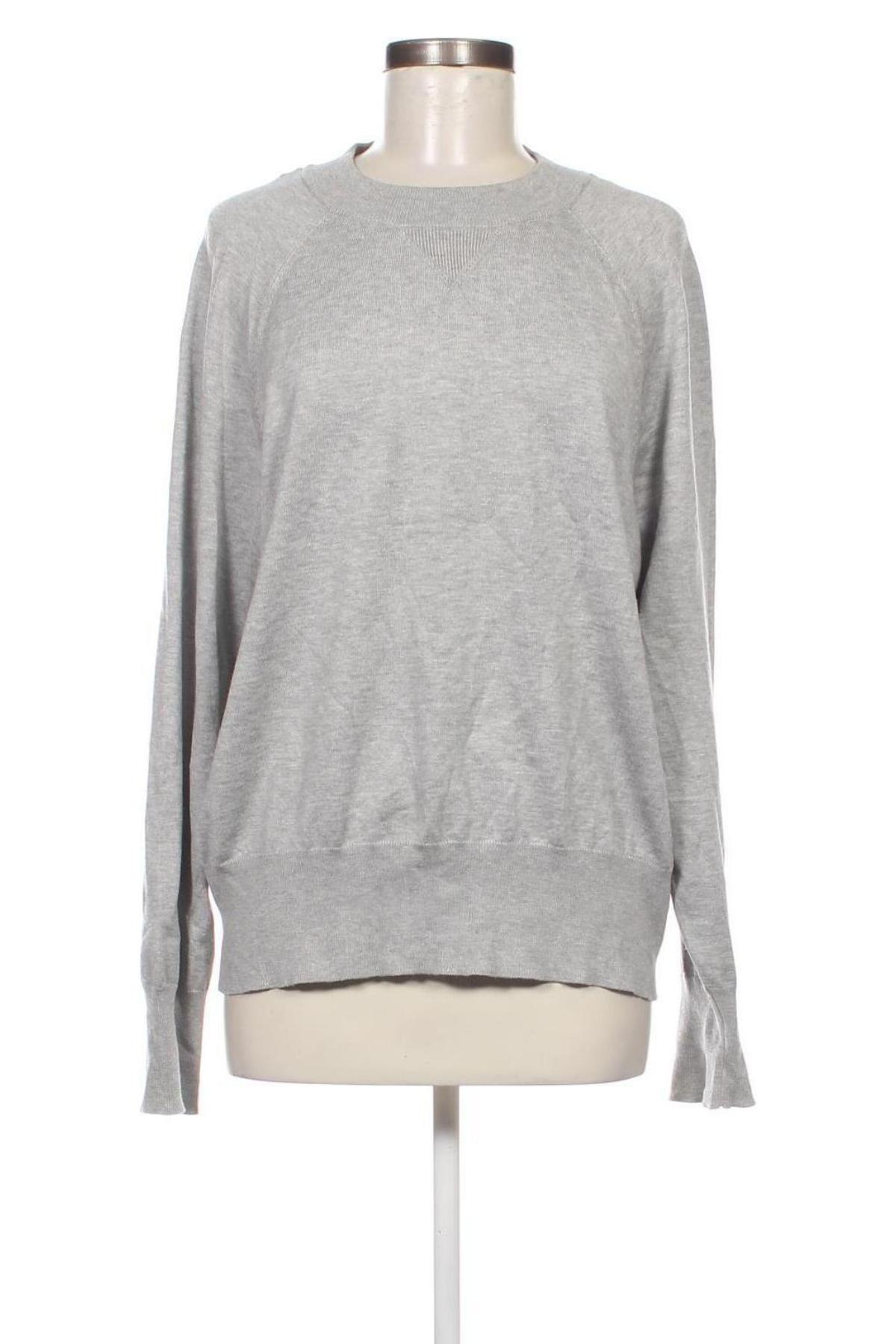 Γυναικείο πουλόβερ H&M L.O.G.G., Μέγεθος XL, Χρώμα Γκρί, Τιμή 9,51 €