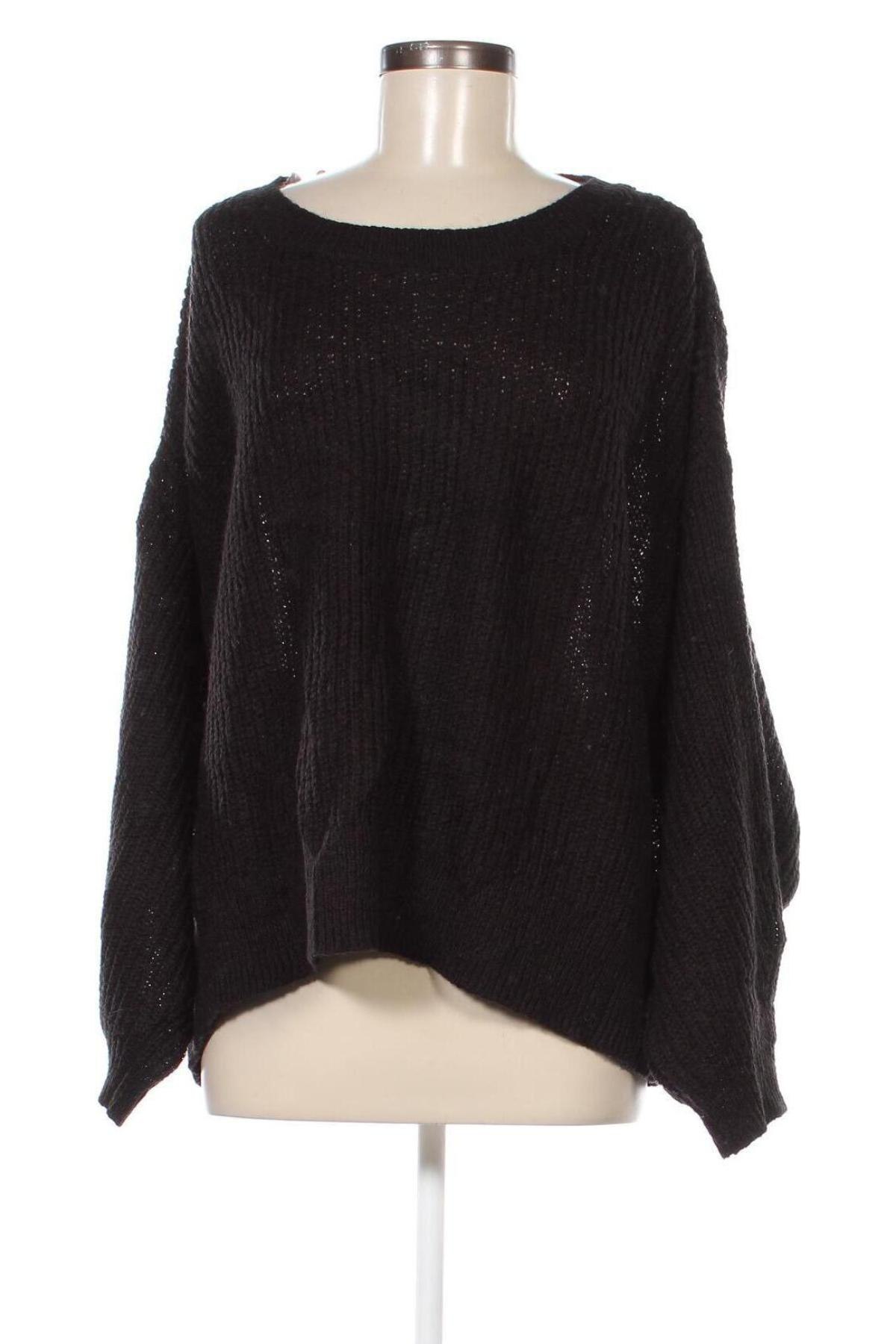 Γυναικείο πουλόβερ H&M L.O.G.G., Μέγεθος XL, Χρώμα Μαύρο, Τιμή 8,43 €