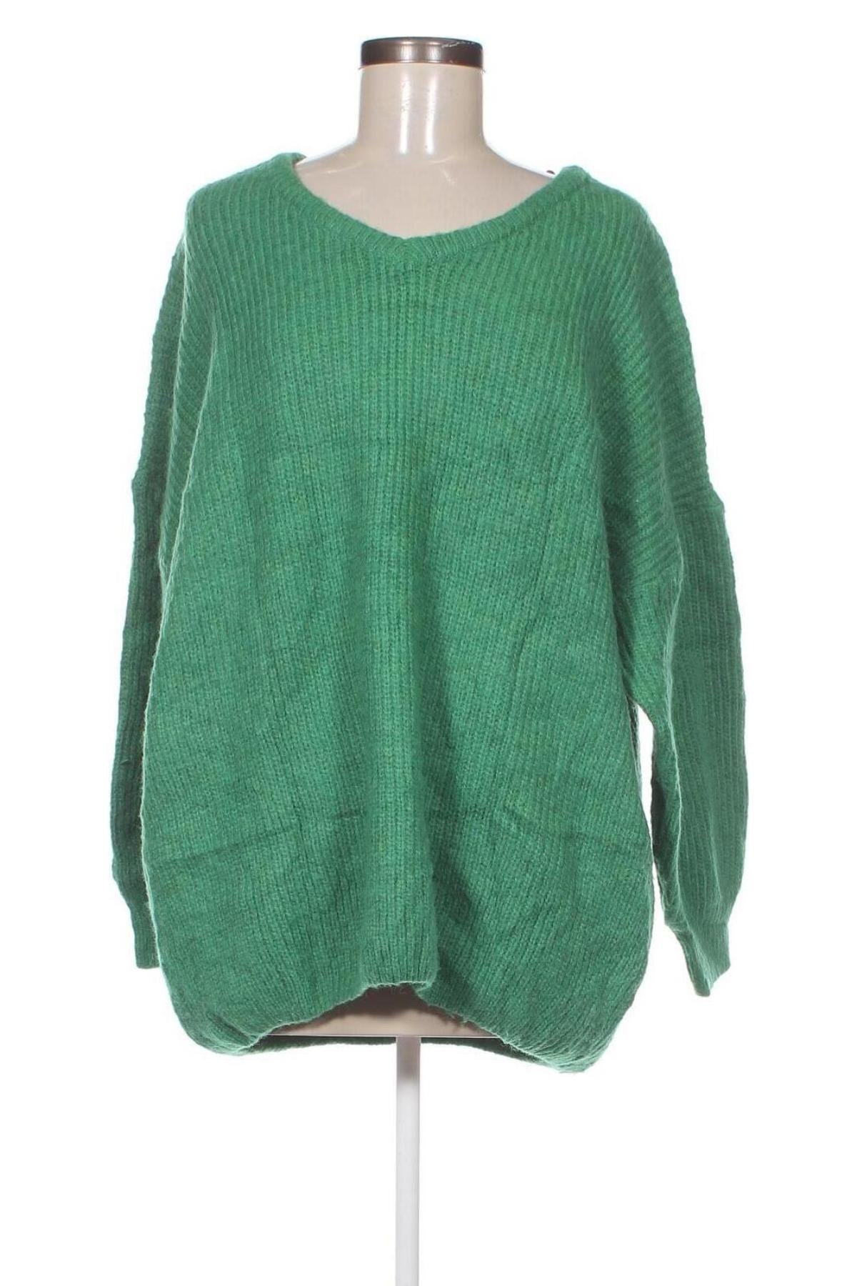 Дамски пуловер In April 1986, Размер M, Цвят Зелен, Цена 13,53 лв.