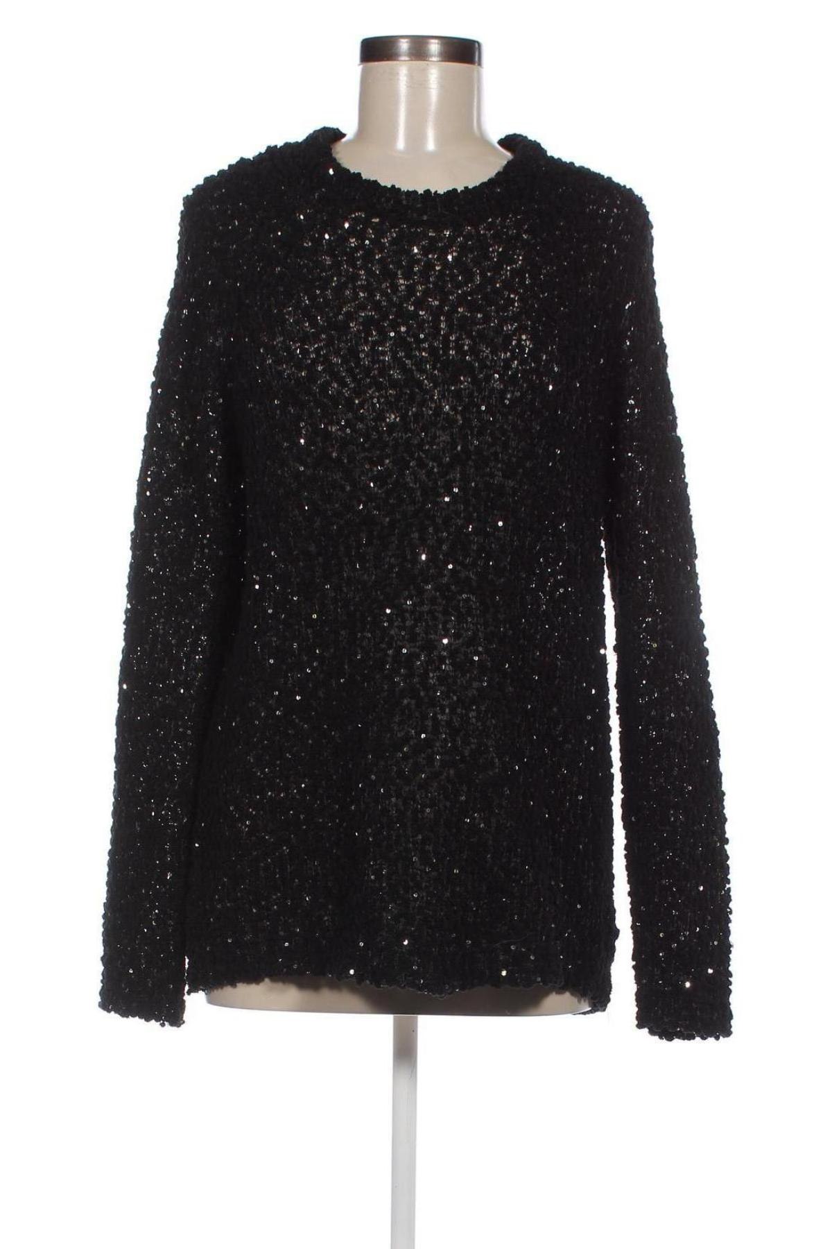 Дамски пуловер Janina, Размер XL, Цвят Черен, Цена 11,60 лв.