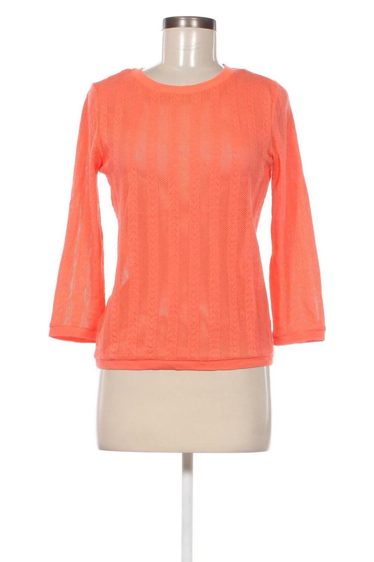 Дамски пуловер Jean Pascale, Размер S, Цвят Оранжев, Цена 9,57 лв.