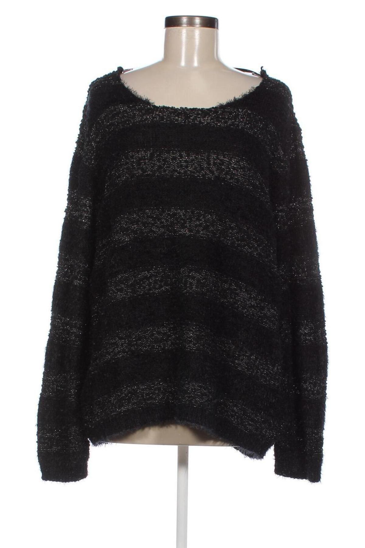 Дамски пуловер Jean Pascale, Размер XL, Цвят Черен, Цена 13,63 лв.