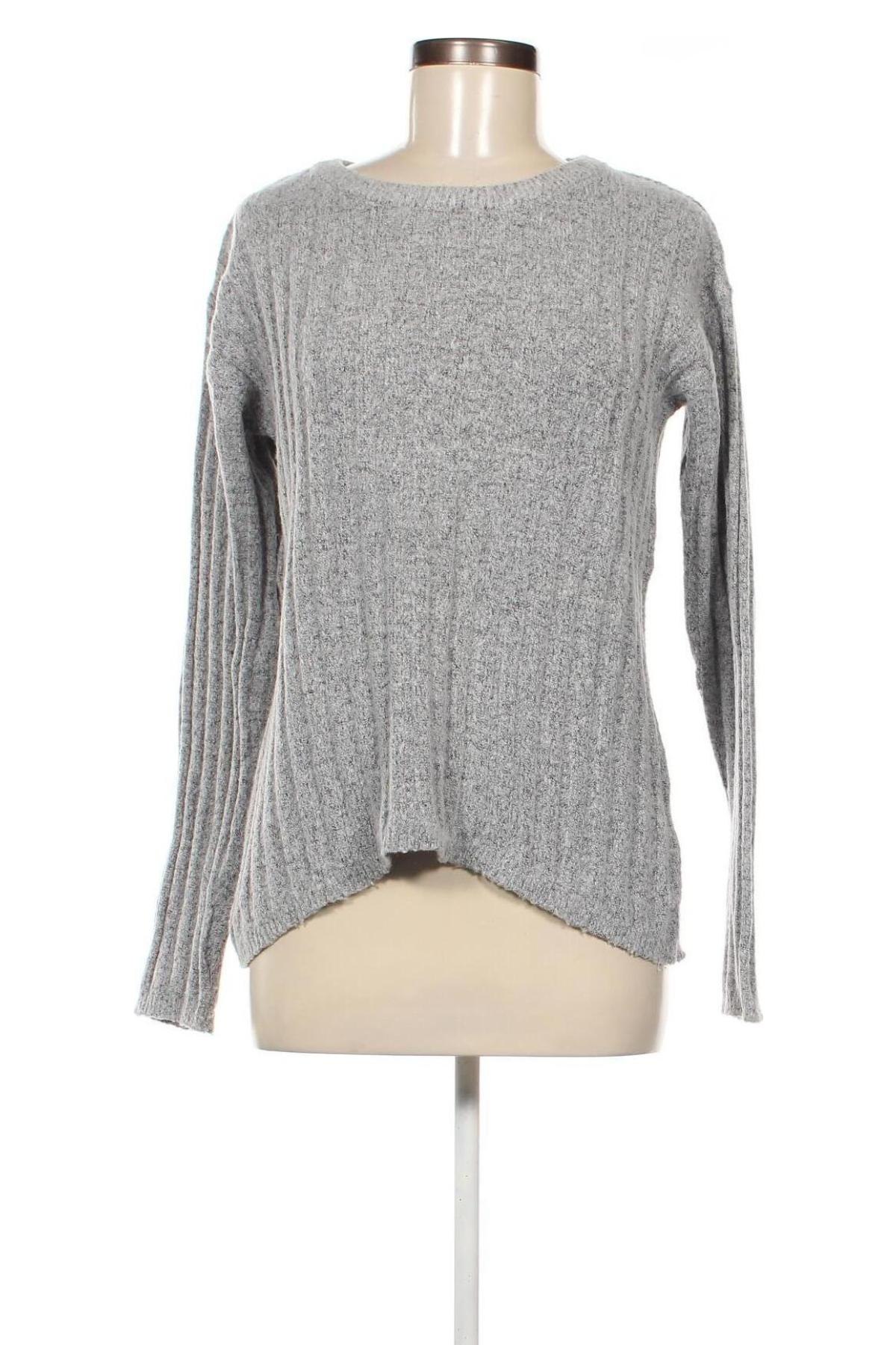 Дамски пуловер Jean Pascale, Размер XS, Цвят Сив, Цена 12,47 лв.