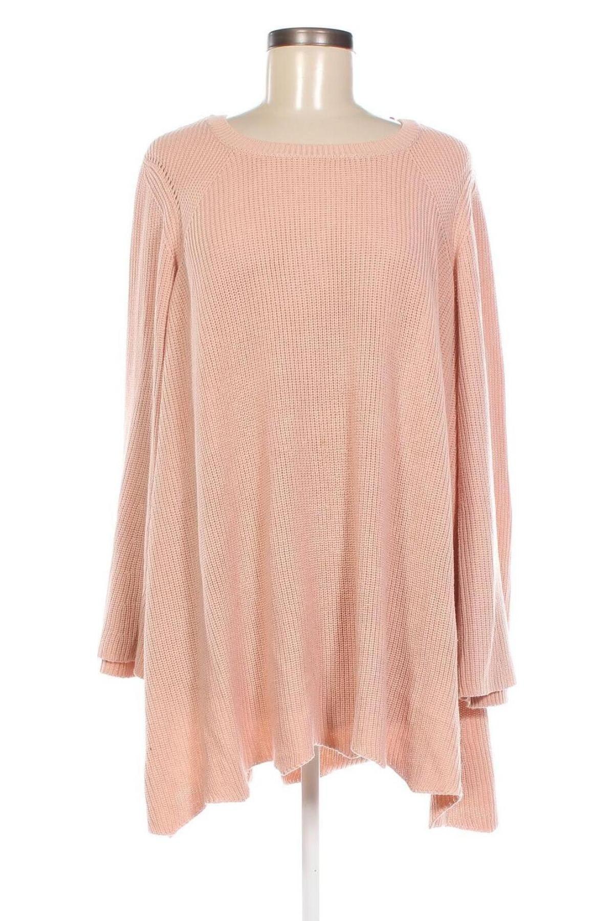 Γυναικείο πουλόβερ Junarose, Μέγεθος XXL, Χρώμα Ρόζ , Τιμή 15,22 €