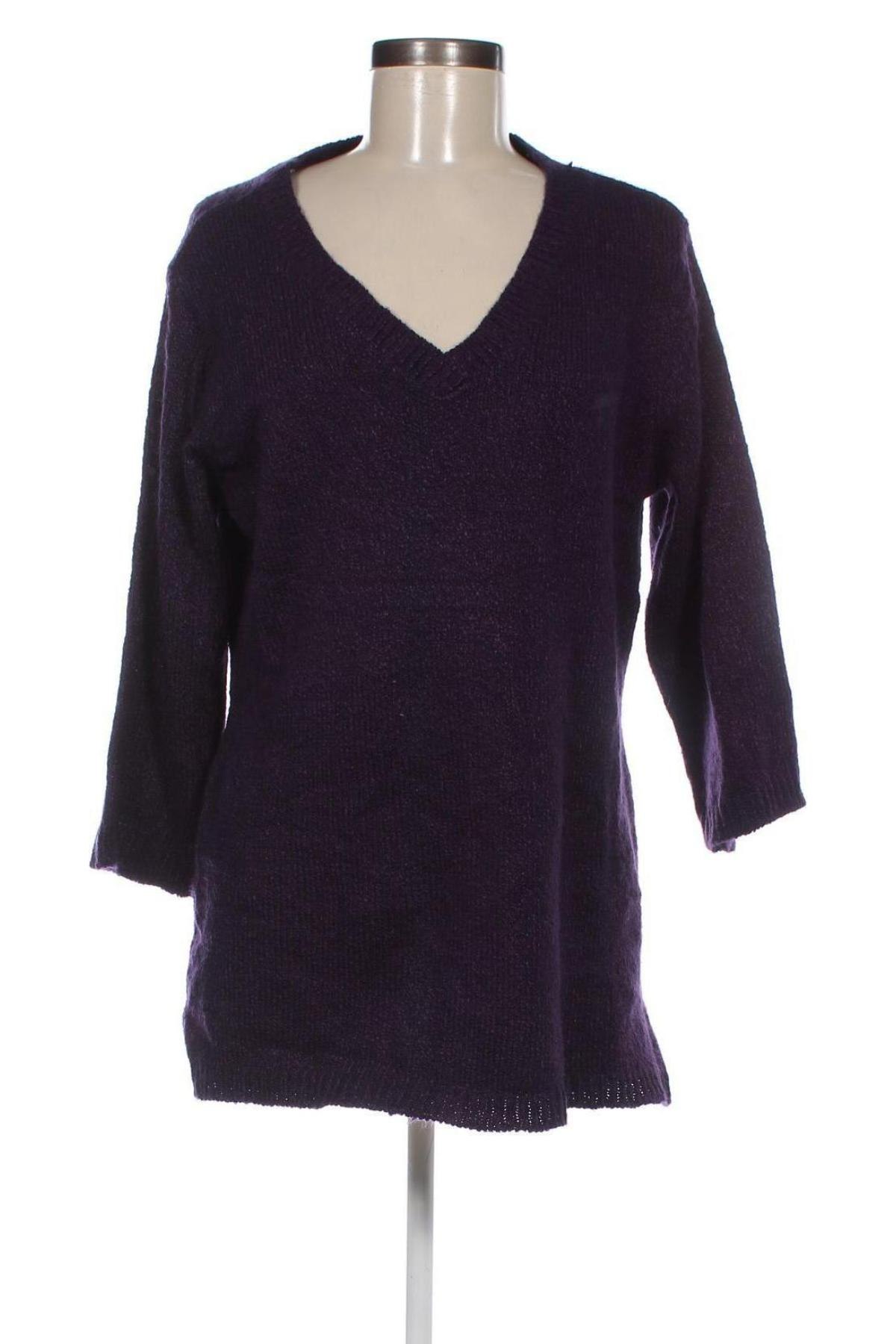 Дамски пуловер Karen Scott, Размер M, Цвят Лилав, Цена 9,57 лв.