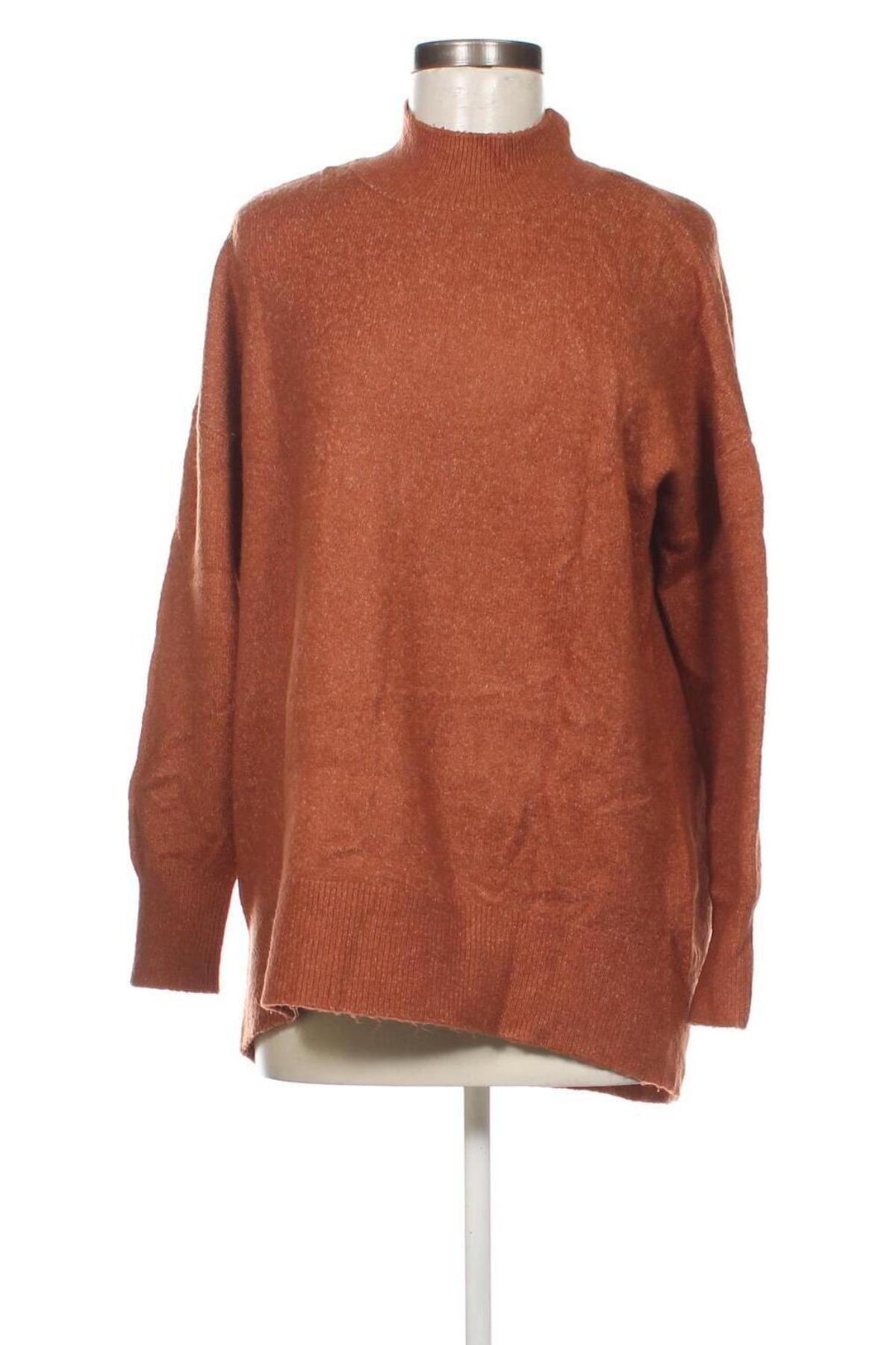 Γυναικείο πουλόβερ Kiabi, Μέγεθος L, Χρώμα Πορτοκαλί, Τιμή 5,02 €