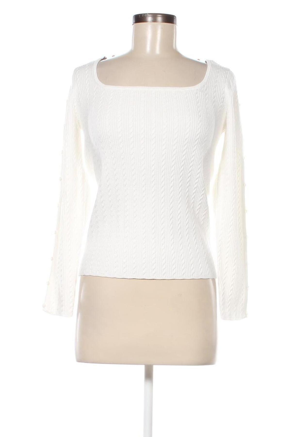Γυναικείο πουλόβερ Kookai, Μέγεθος S, Χρώμα Λευκό, Τιμή 39,69 €