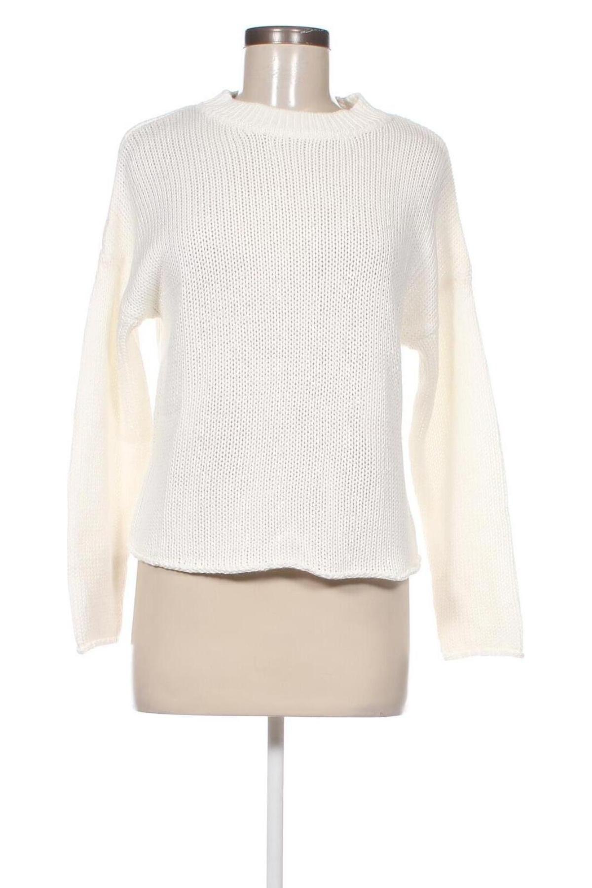 Γυναικείο πουλόβερ Lascana, Μέγεθος XS, Χρώμα Λευκό, Τιμή 9,48 €